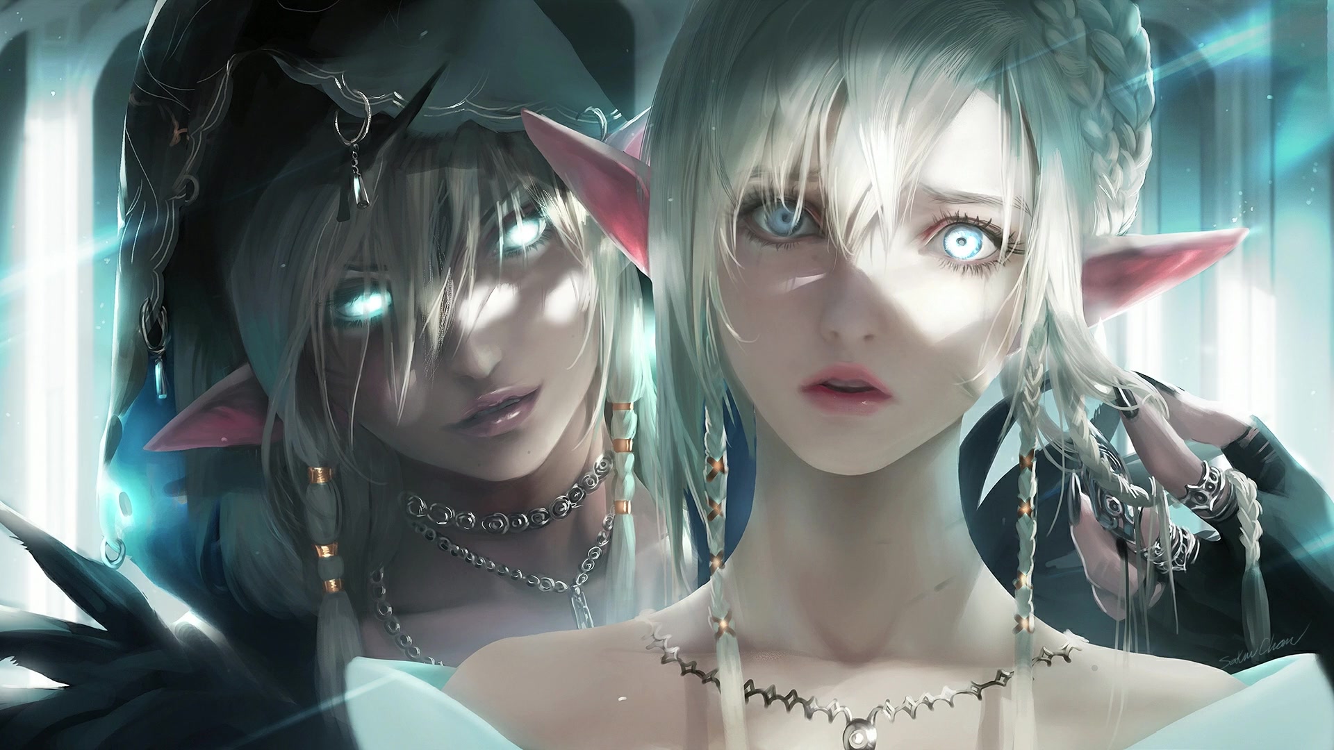 Elf Sisters Live Wallpaper