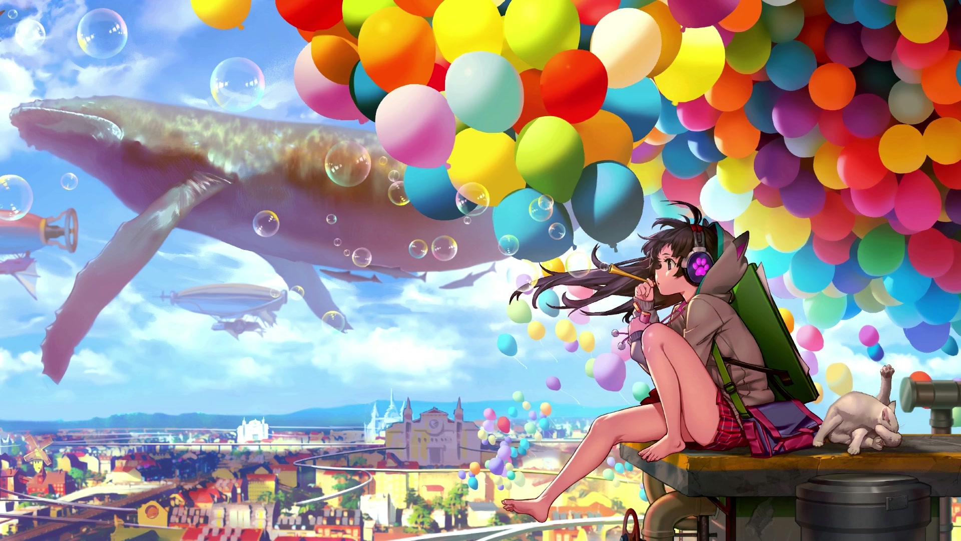 Bubbles Balloons Live Wallpaper