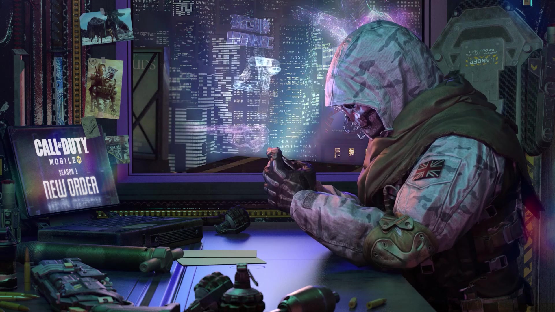 Call of Duty Mobile New Order Live Wallpaper