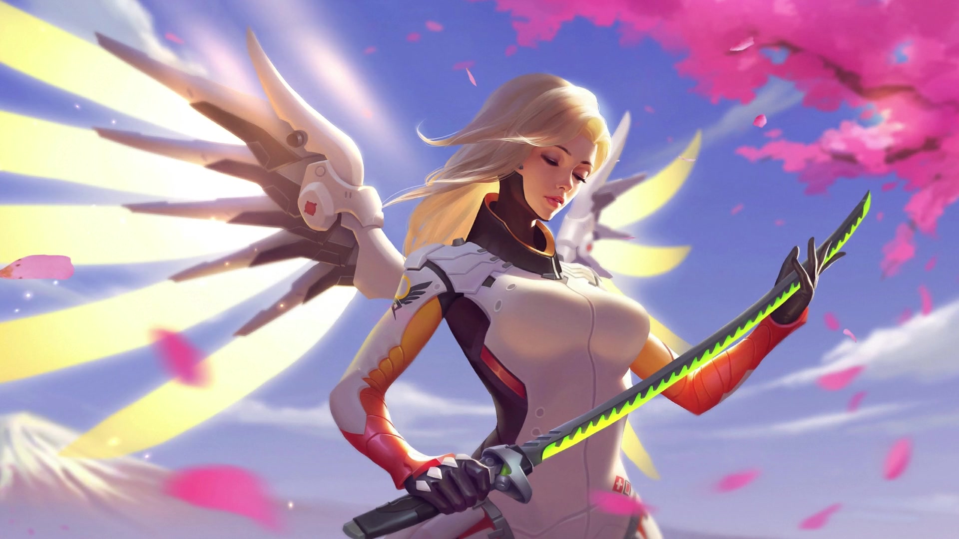 Mercy Genjis Sword Live Wallpaper