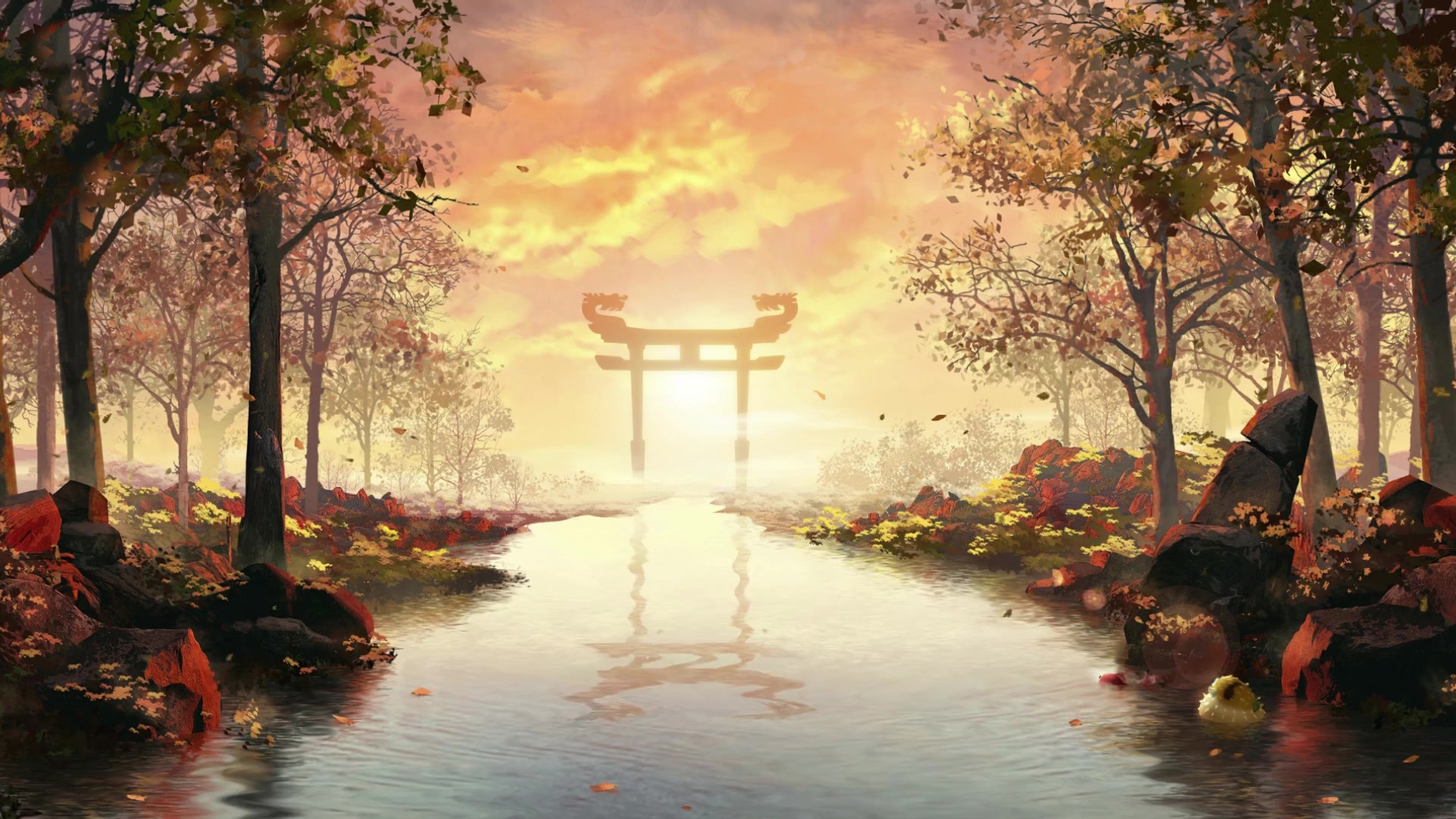 Japanese Arch Live Wallpaper