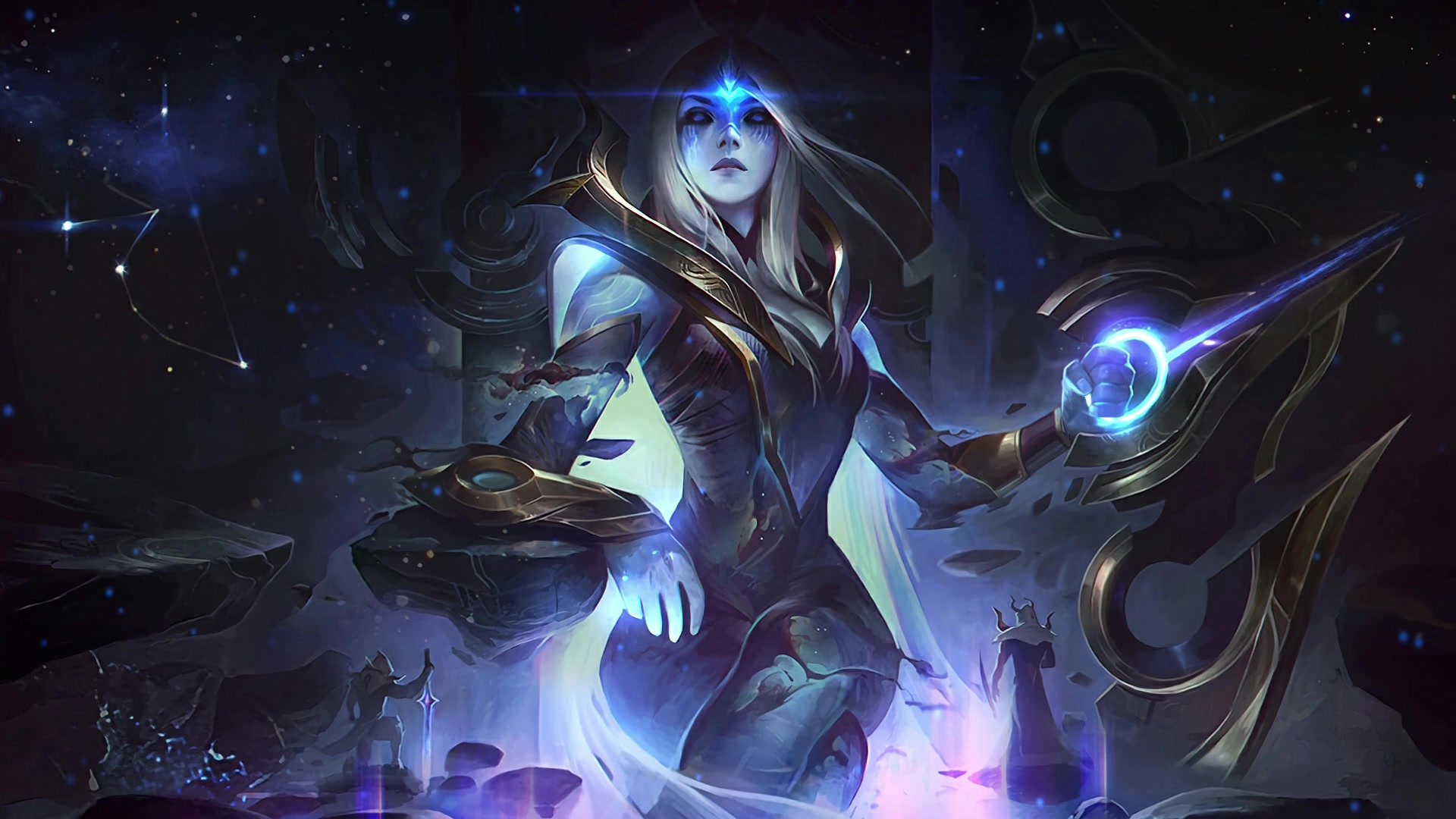Cosmic Queen Ashe Live Wallpaper