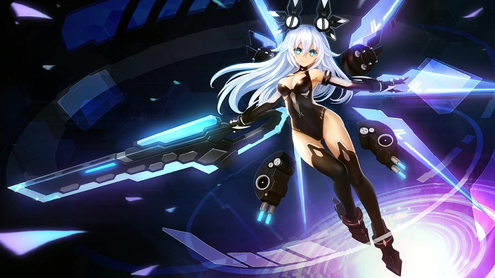 Lastation Hyperdevotion Noire Live Wallpaper