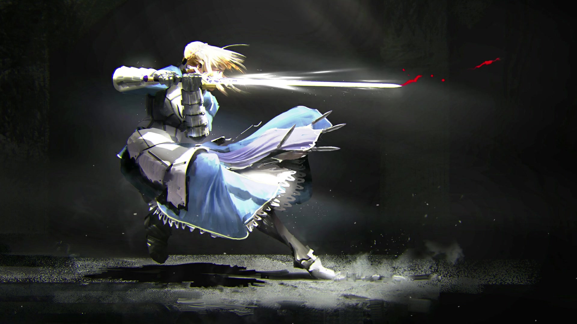 Saber Fate Stay Night Live Wallpaper