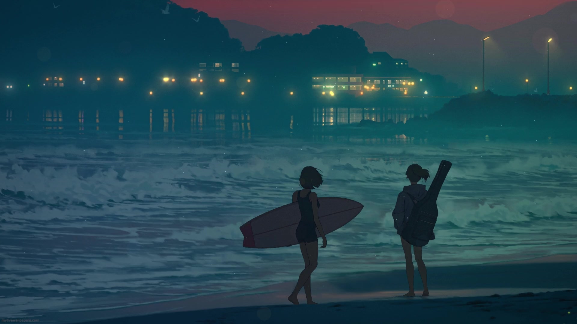 Evening Waves Live Wallpaper