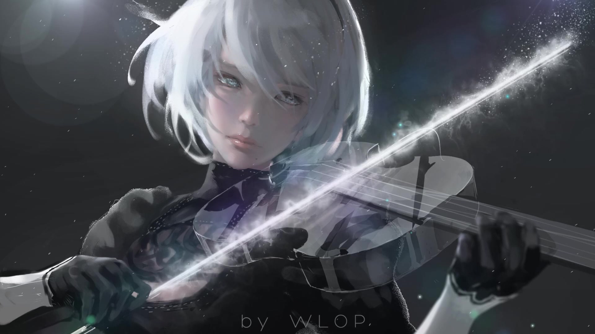 Violin Nier Automata Live Wallpaper