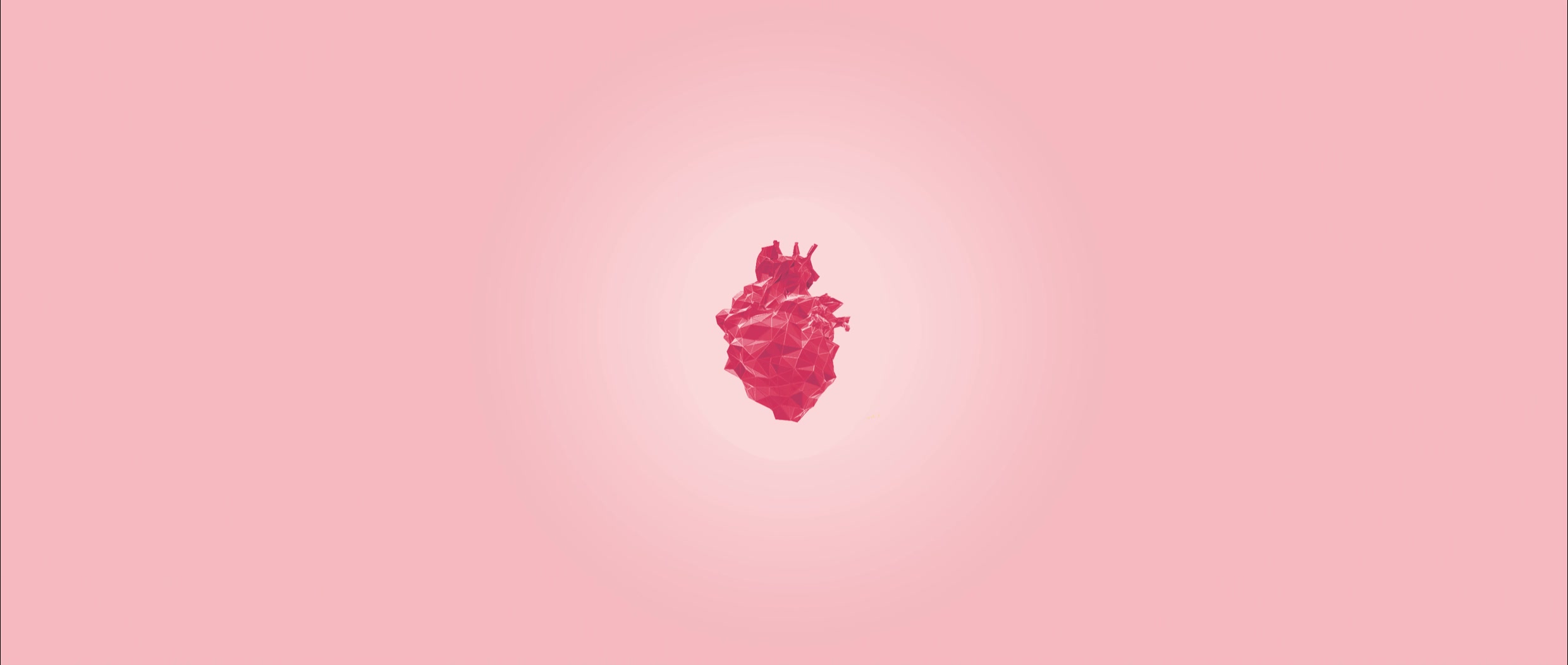 Polygon Heart Live Wallpaper