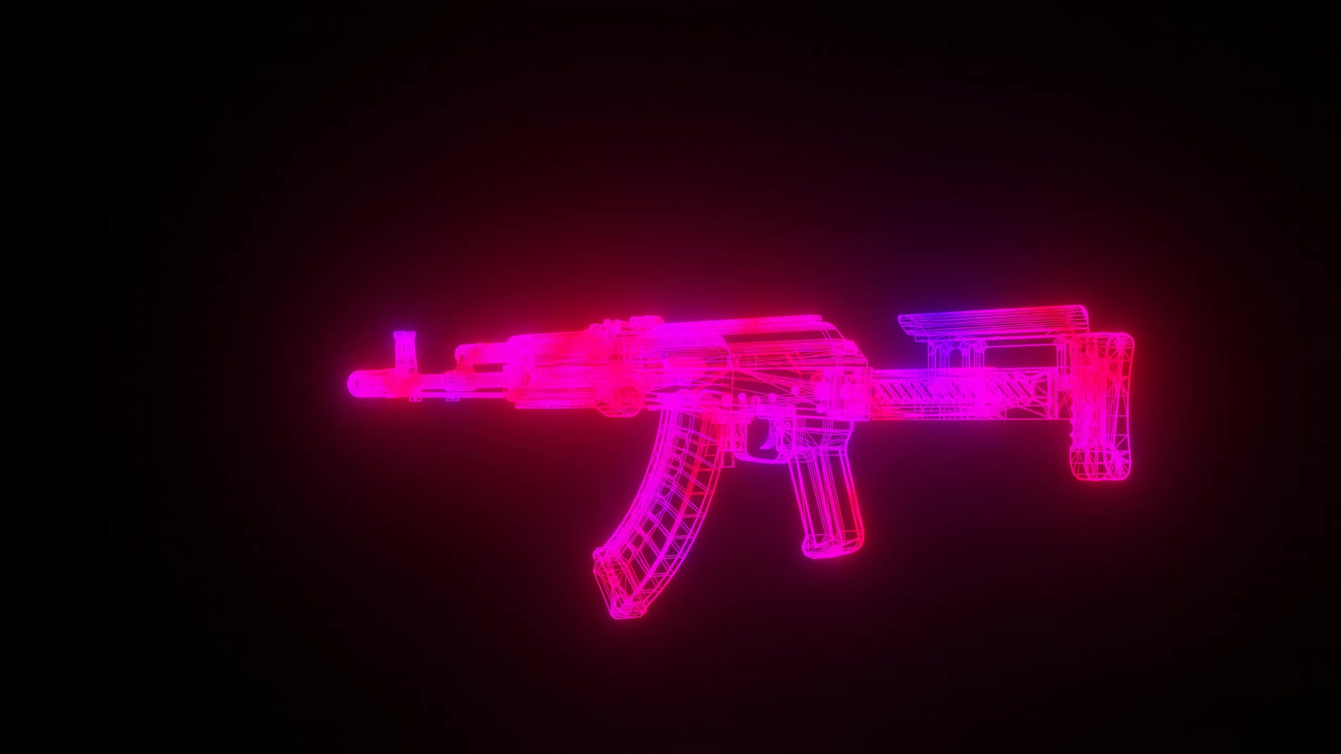 Wire Mesh AK47 Live Wallpaper