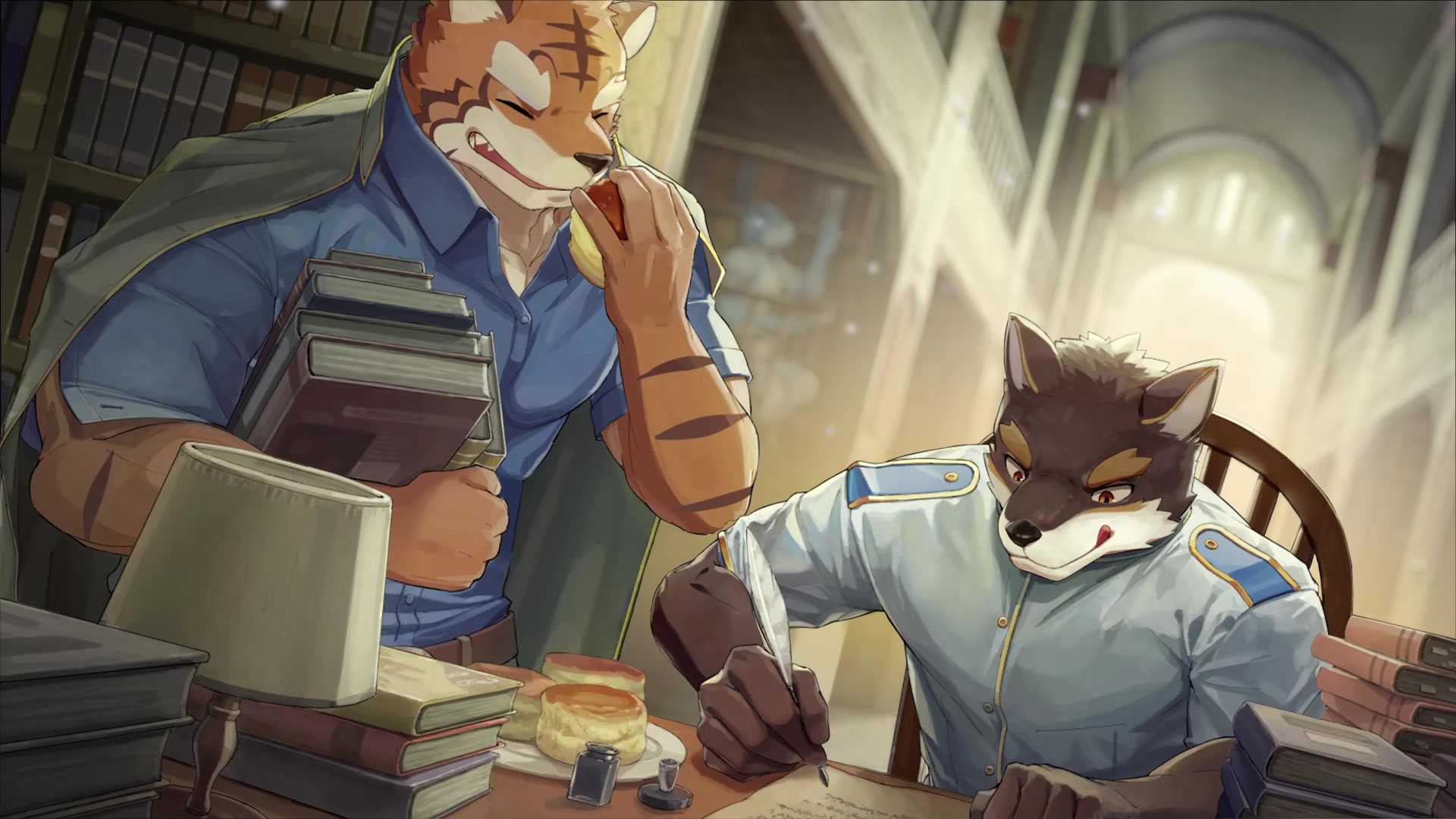 Knights Collegage Furry Live Wallpaper