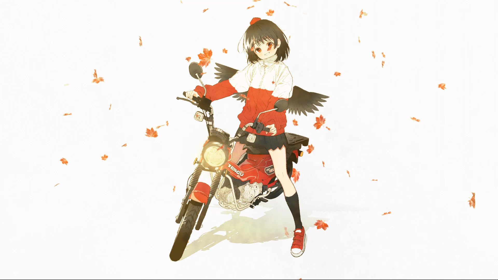 Touhou Project Shameimaru Live Wallpaper