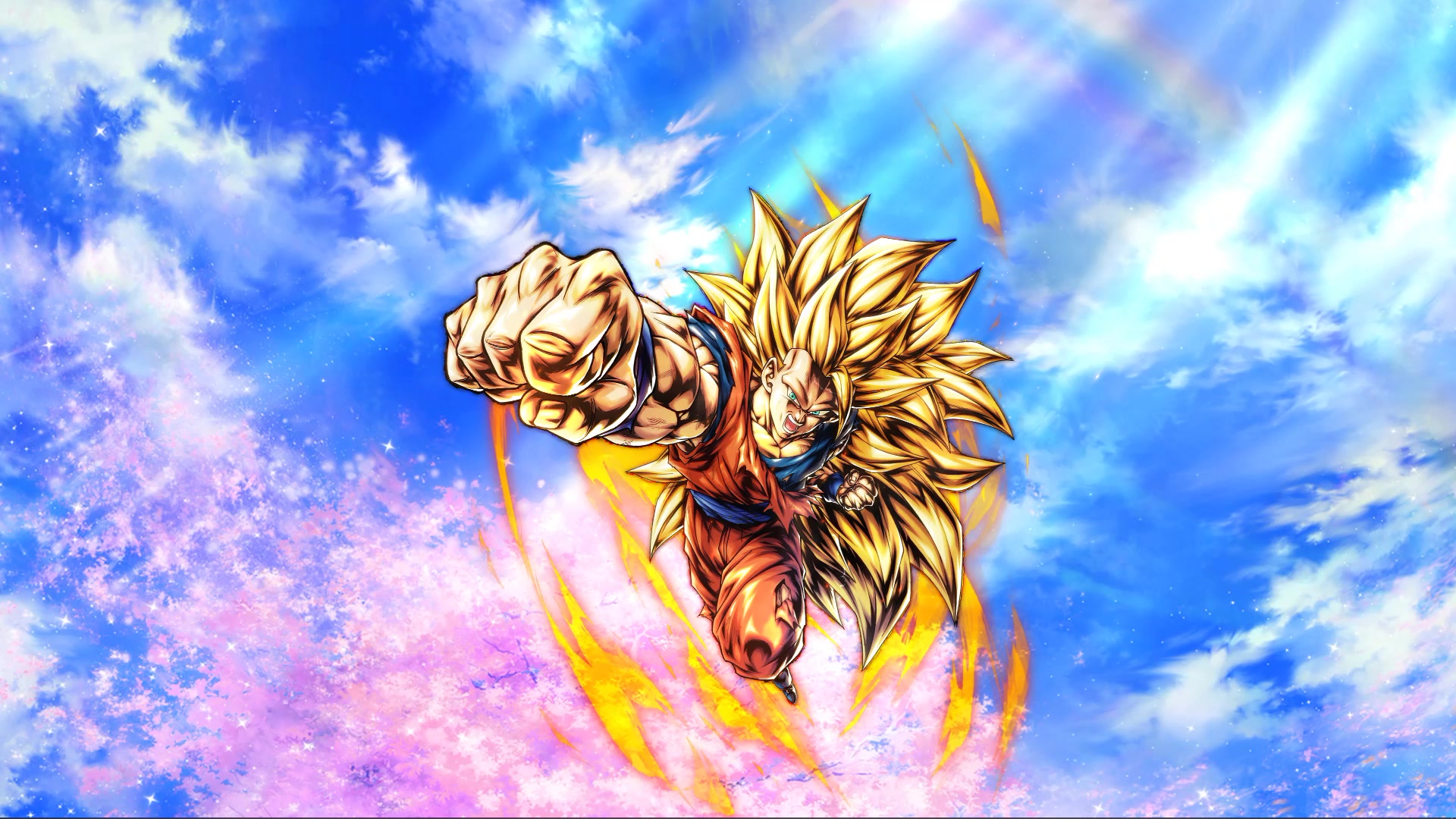 SSJ3 Goku Fist Live Wallpaper