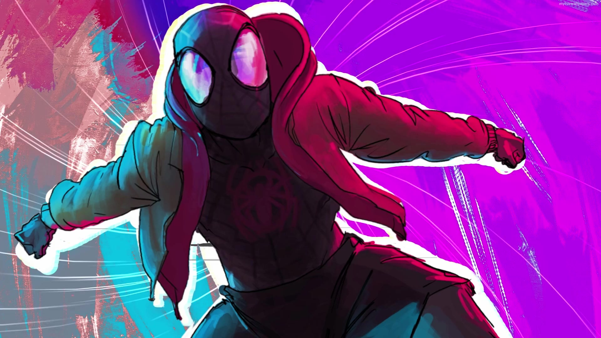 Miles Spidey Live Wallpaper