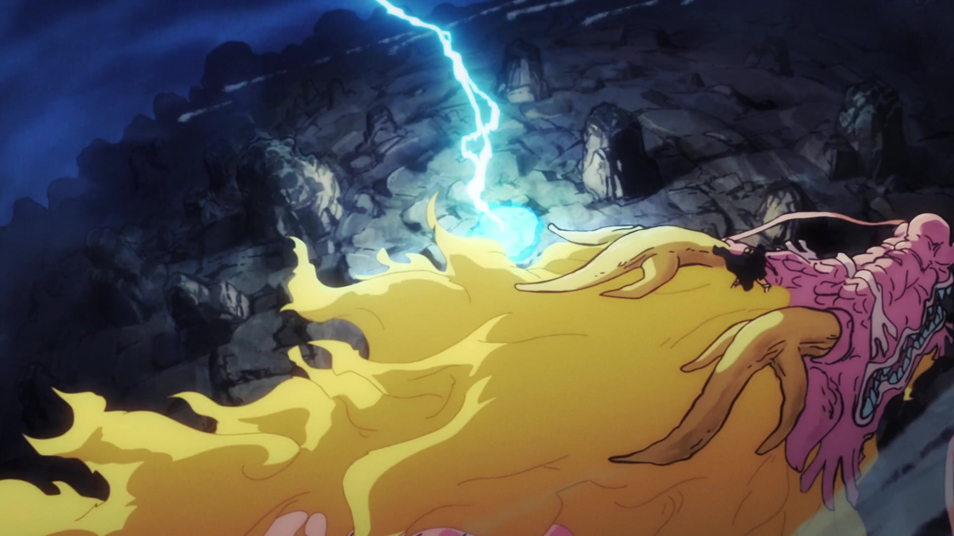 Luffy ride dragon Live Wallpaper