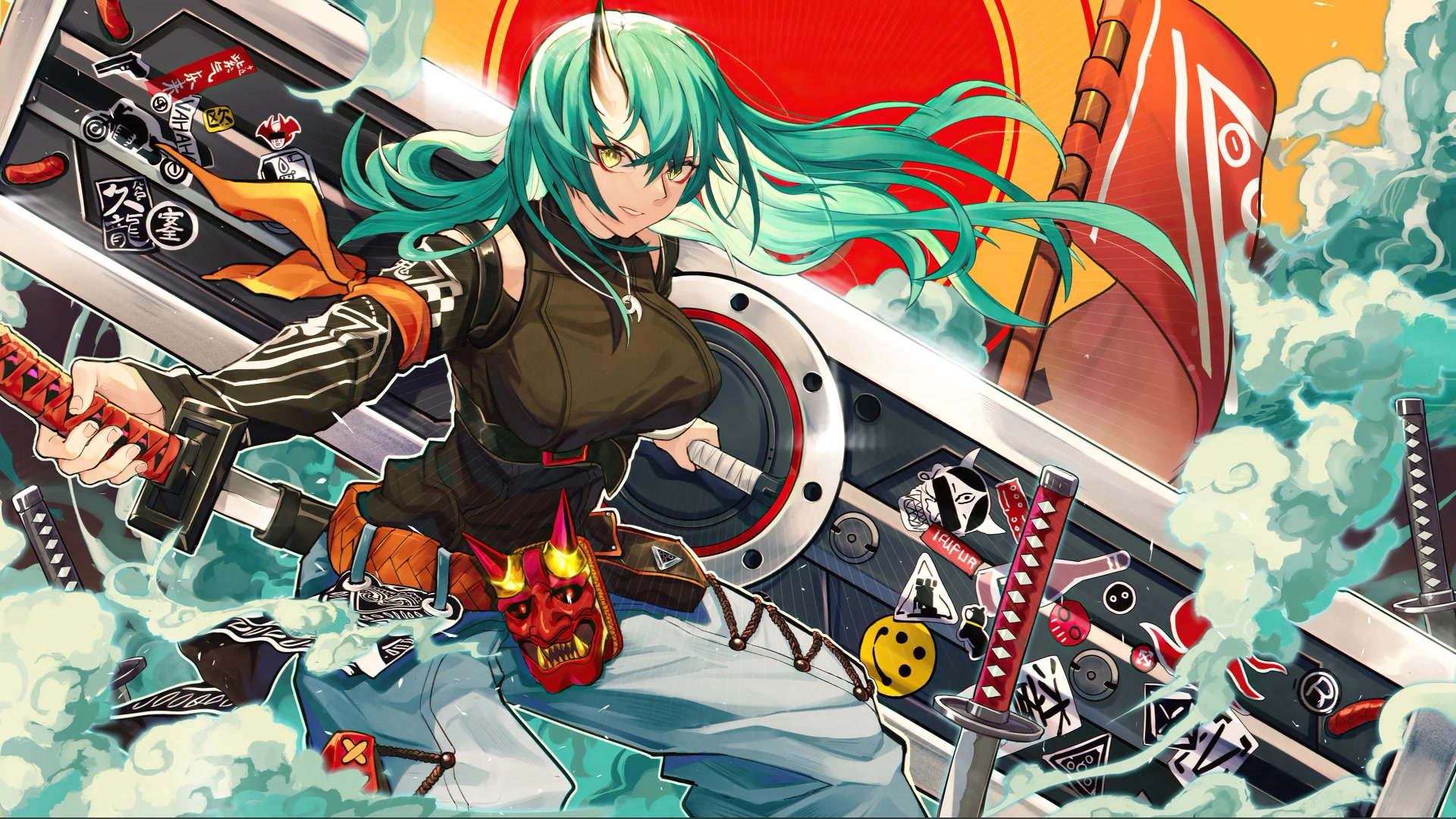 Arknights Hoshiguma Live Wallpaper
