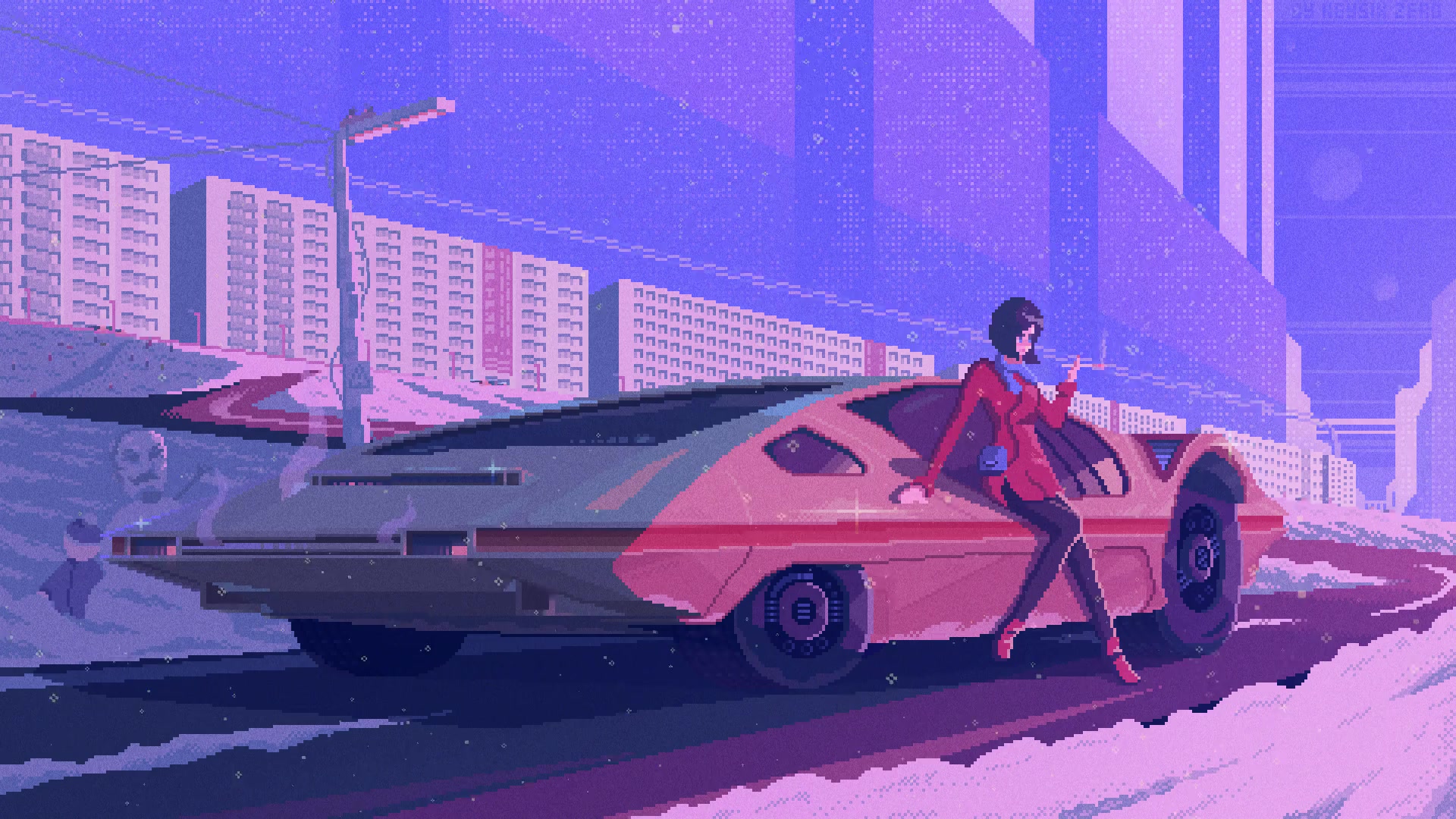 Snow City Live Wallpaper