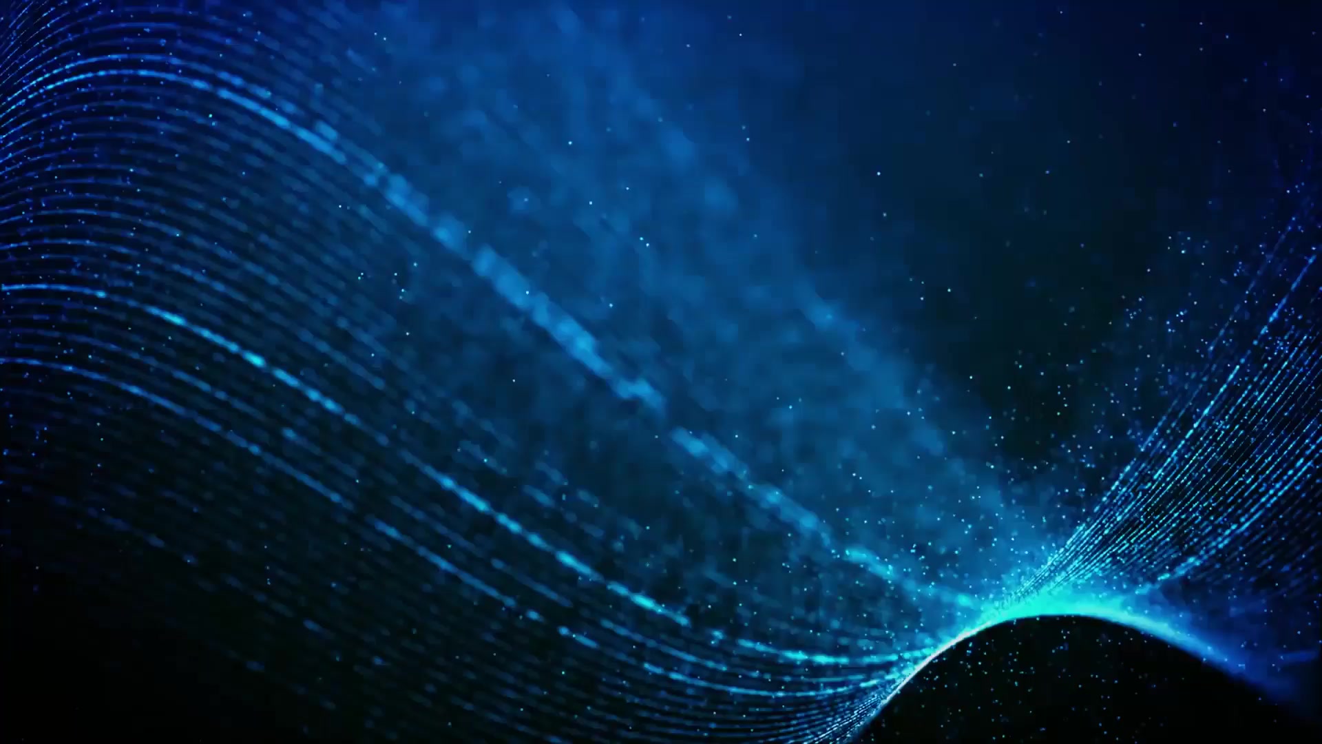 Stringwave, abstract background blue Live Wallpaper