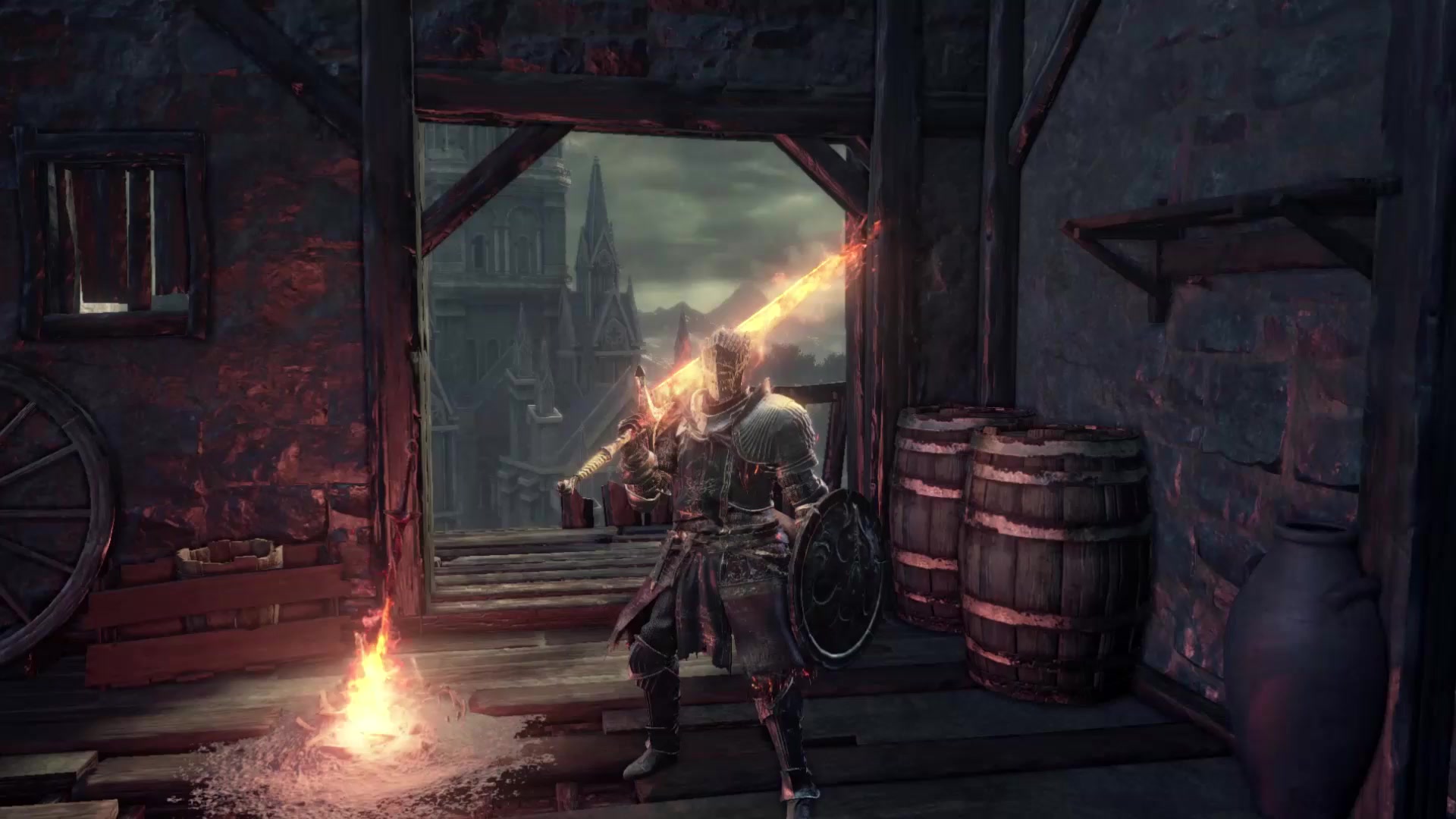 Dark Souls Fire Live Wallpaper