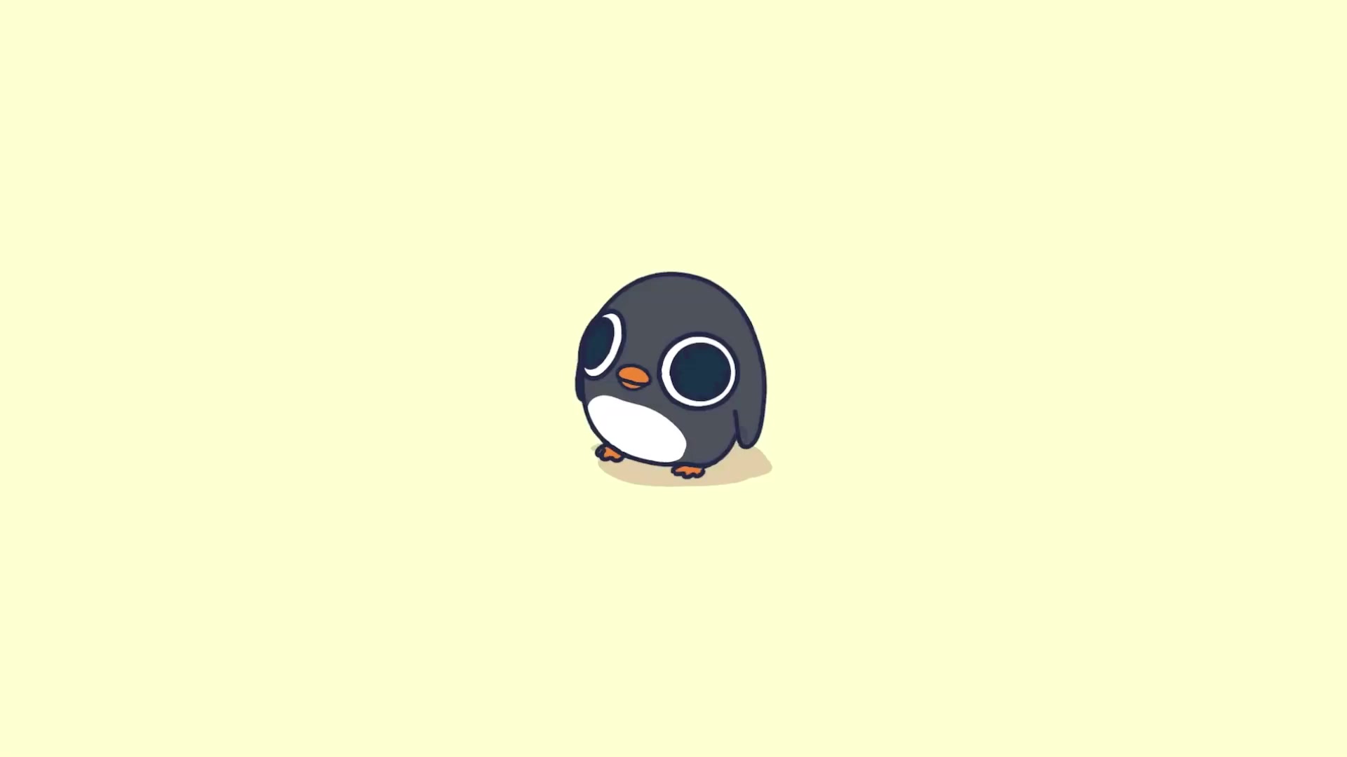 Cute Penguin Waddle Live Wallpaper