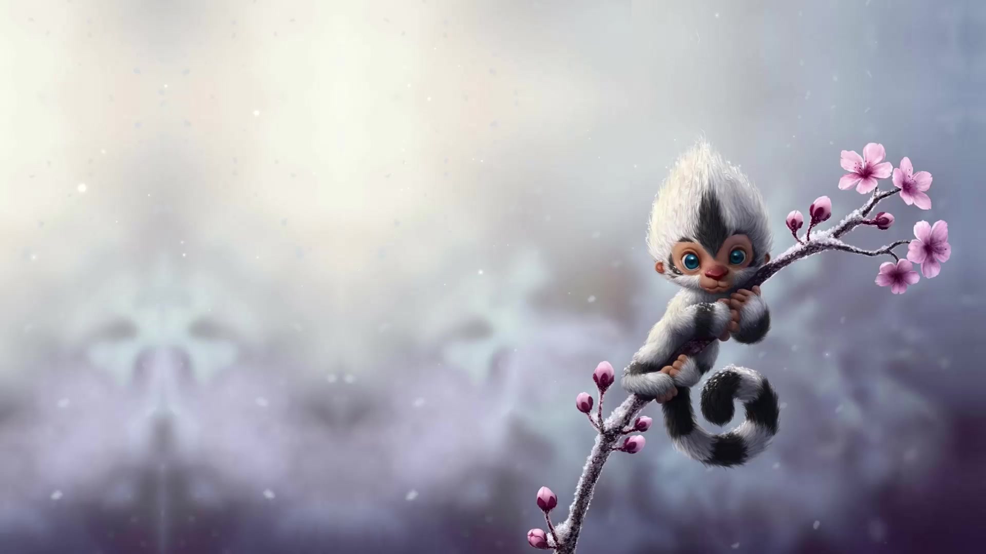 Cute Monkey Live Wallpaper