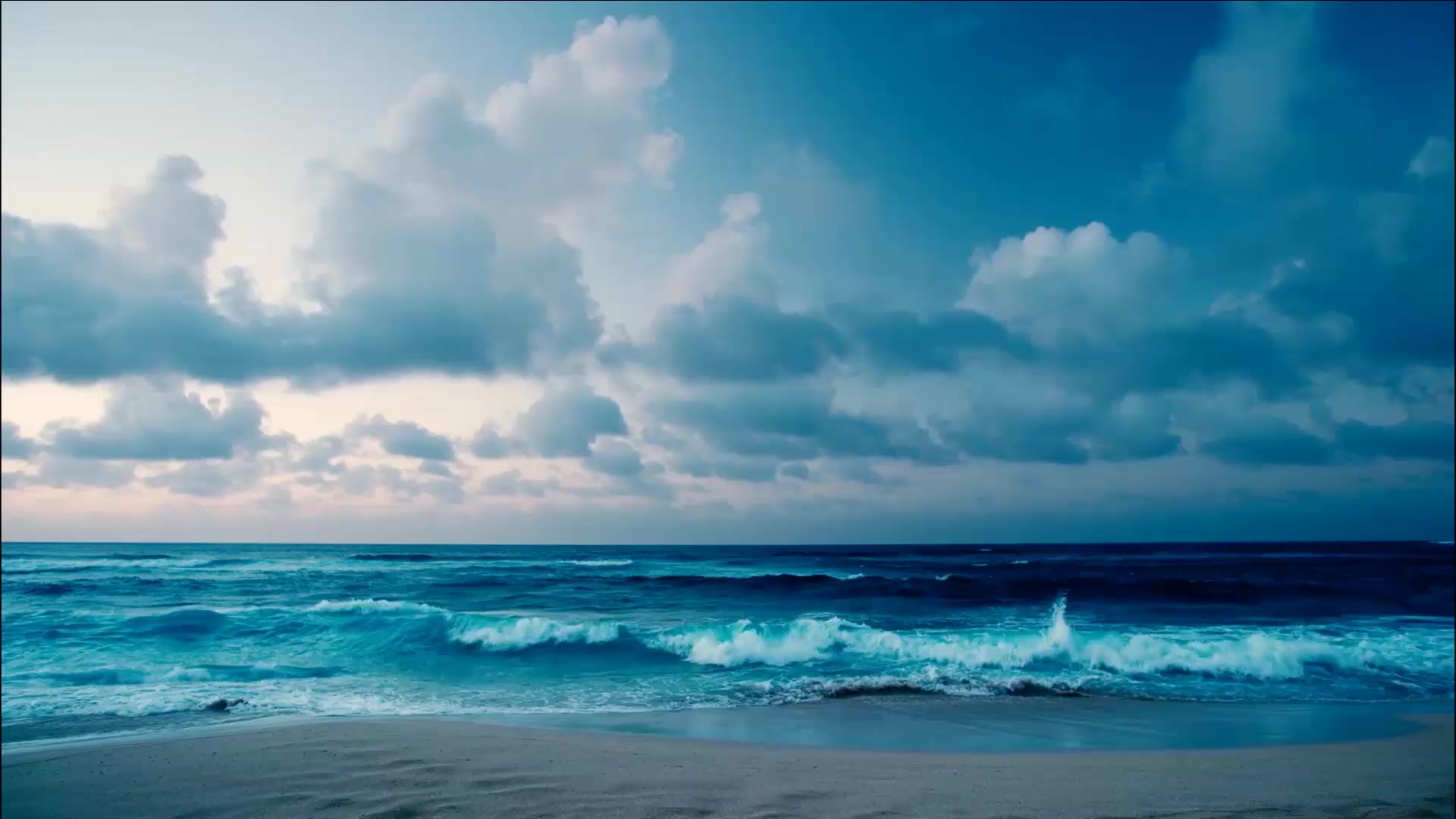 Blue Waves Live Wallpaper