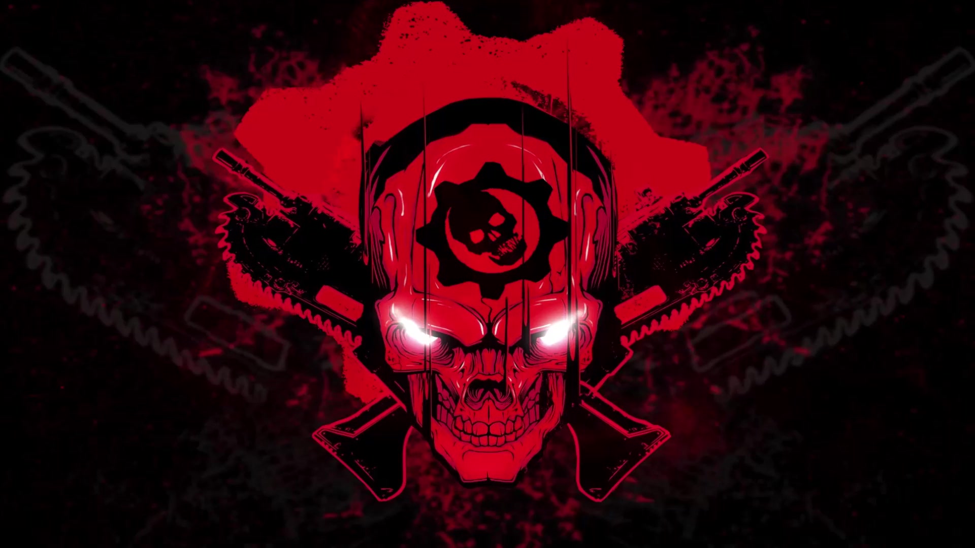 Gears of War Skull Live Wallpaper