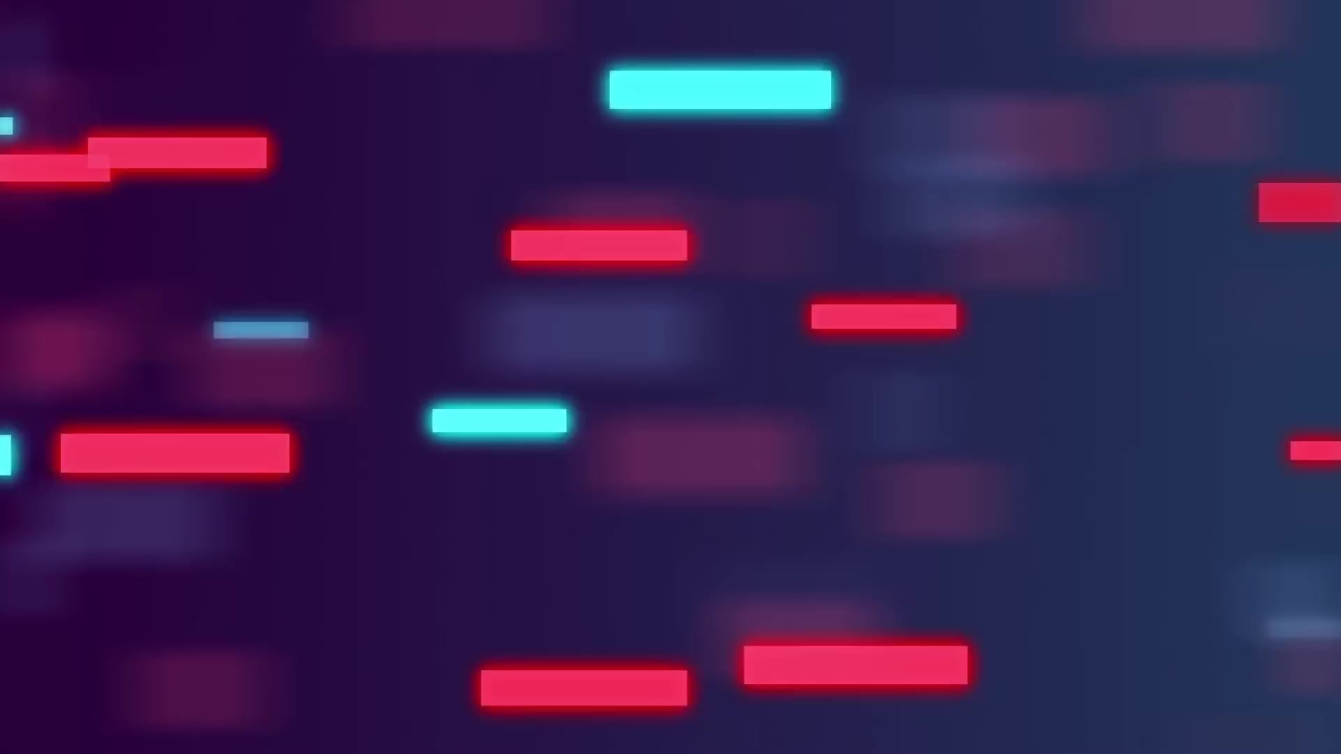 Neon Light Motion, Red BlueLoop Live Wallpaper