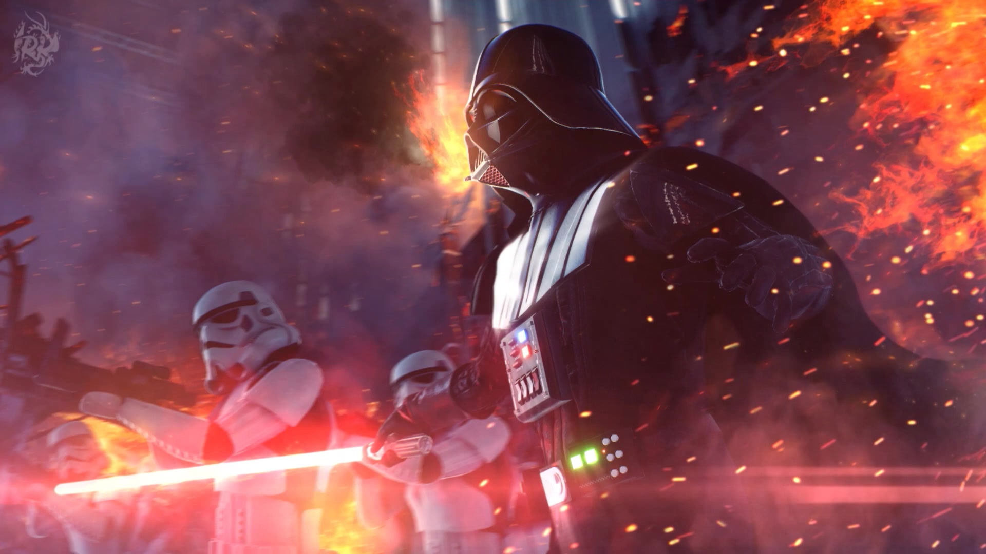 Immortal Darth Vader Stormtrooppers Star Wars Live Wallpaper