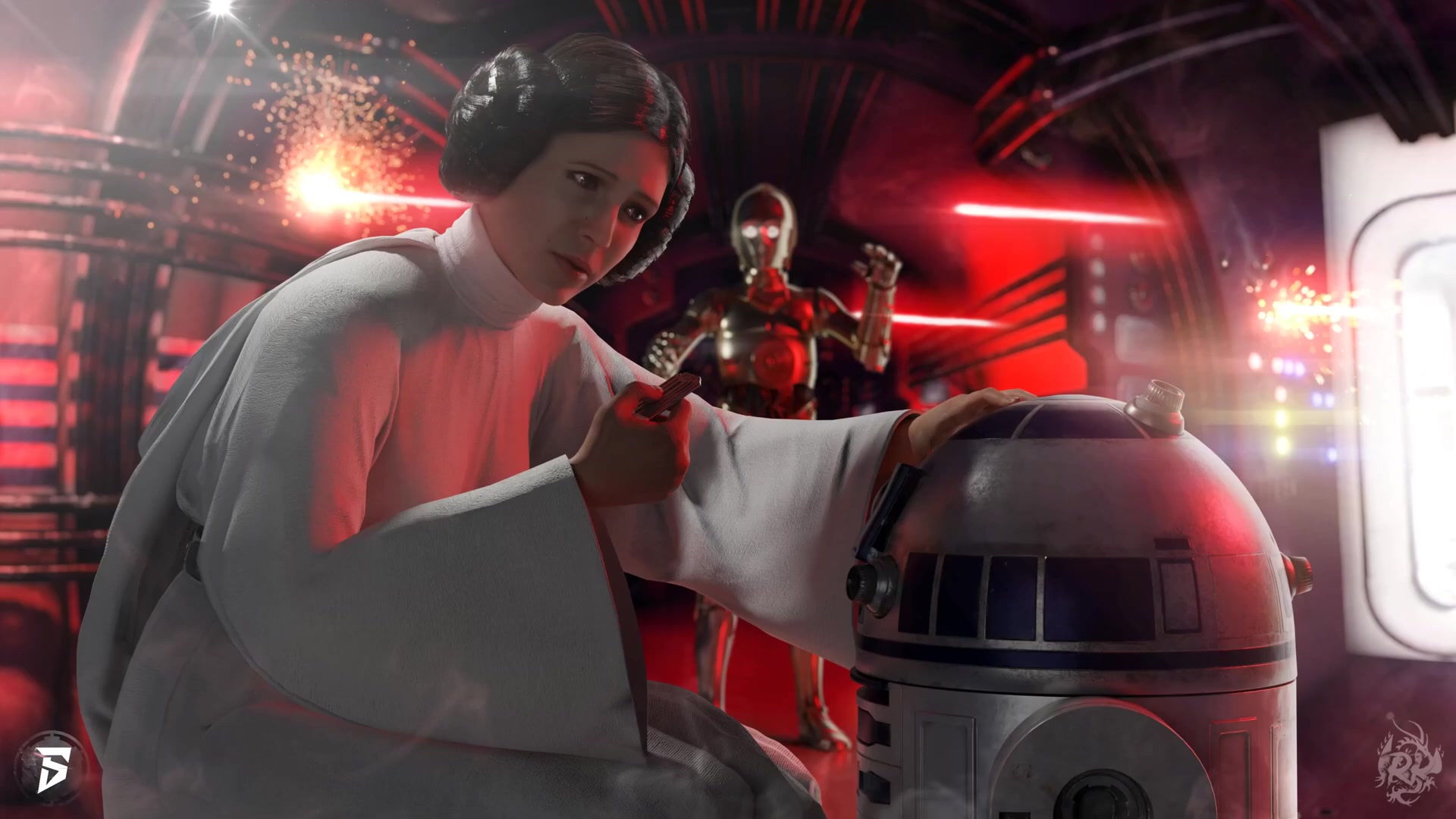 Hope Star Wars Princess Leia Live Wallpaper
