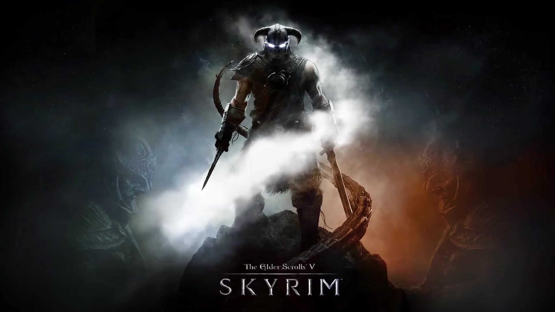 Skyrim Smoke Live Wallpaper