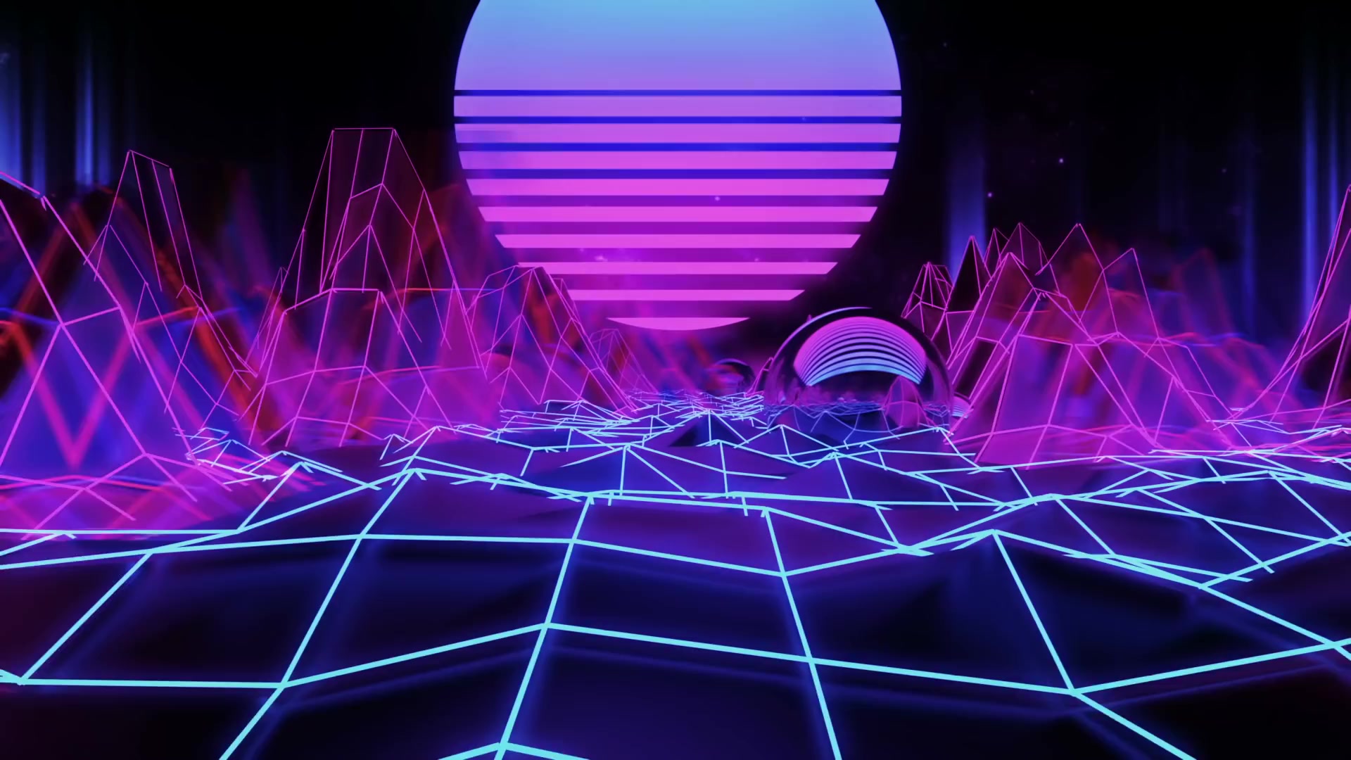 Retrowave Live Wallpaper