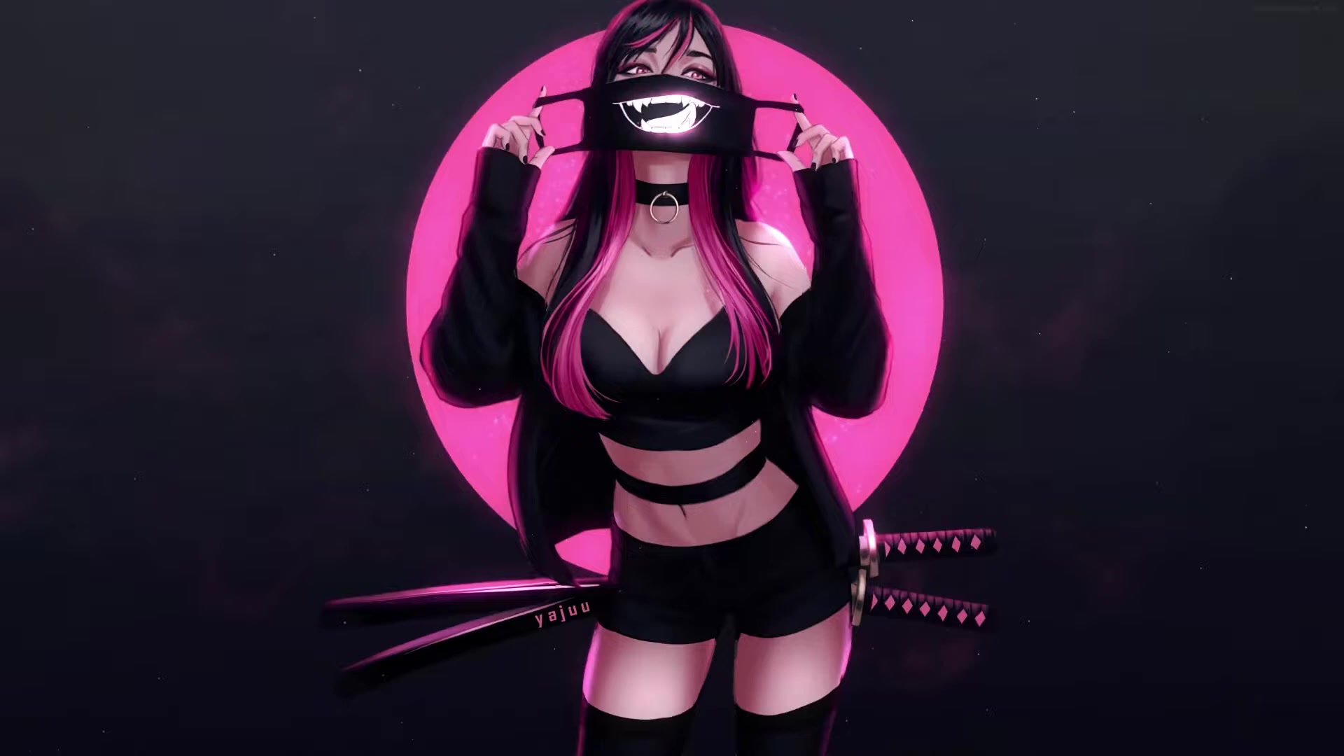 Katana Girl Live Wallpaper