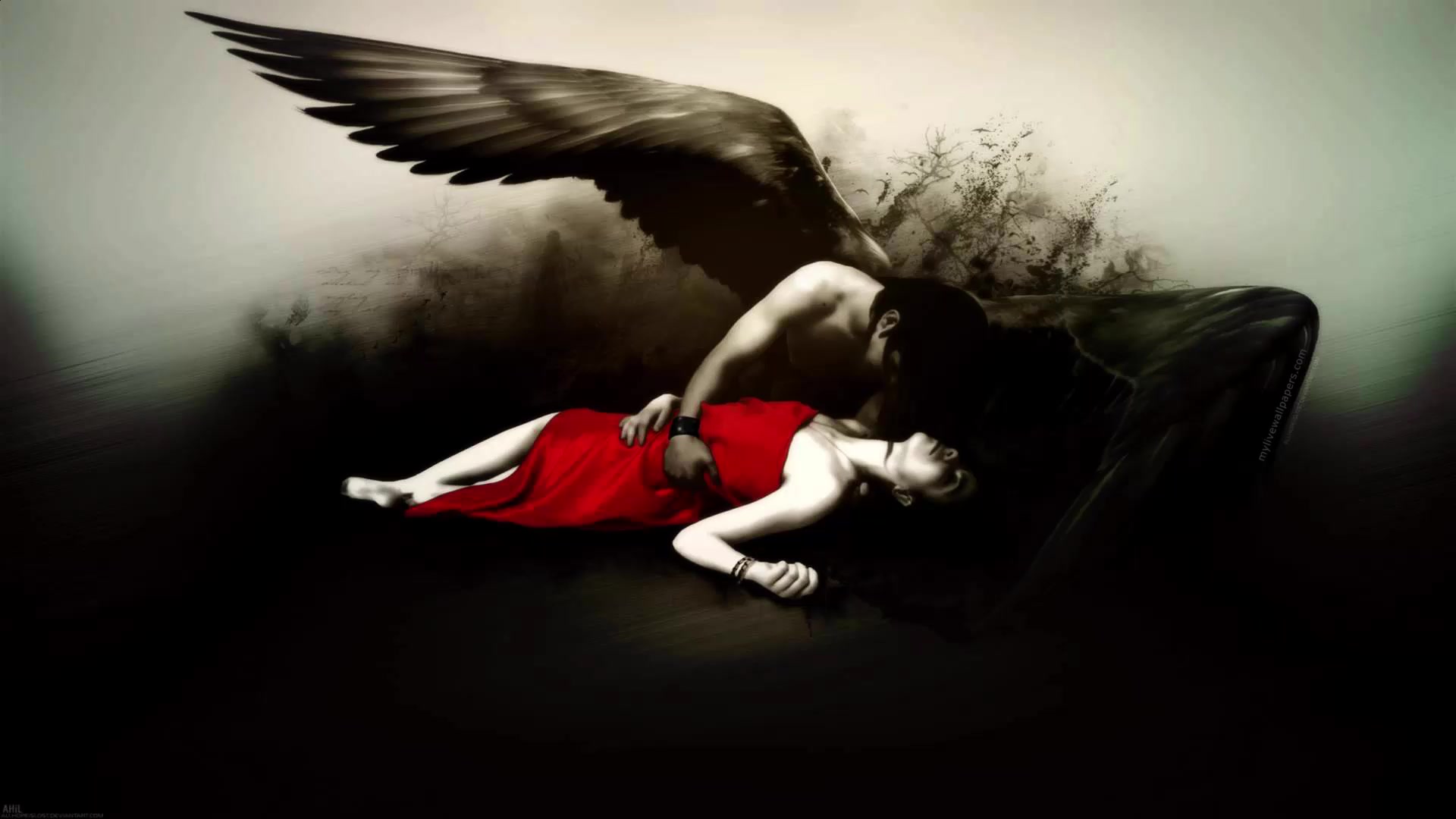 Angel Love Fantasy Live Wallpaper