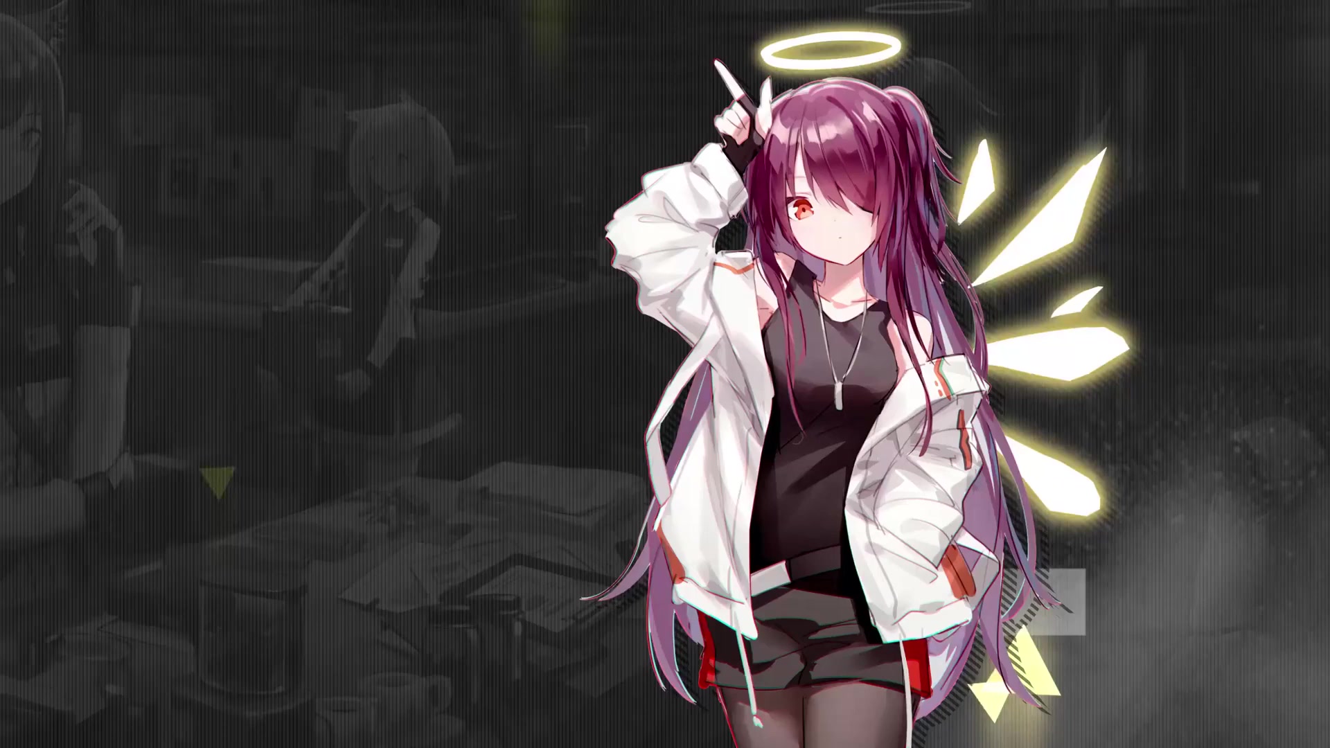 34. Arknights - Exusiai Live Wallpaper