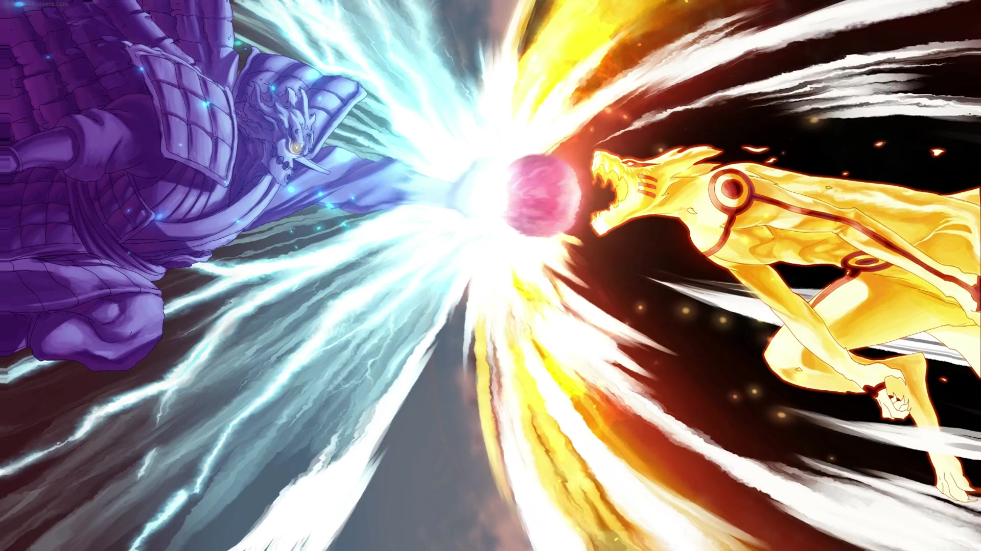 Susanoo vs Kurama Live Wallpaper