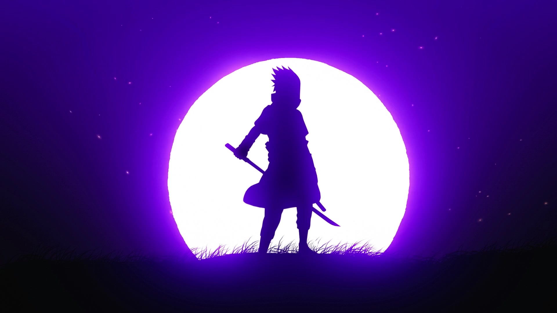 Sasuke Glow Live Wallpaper