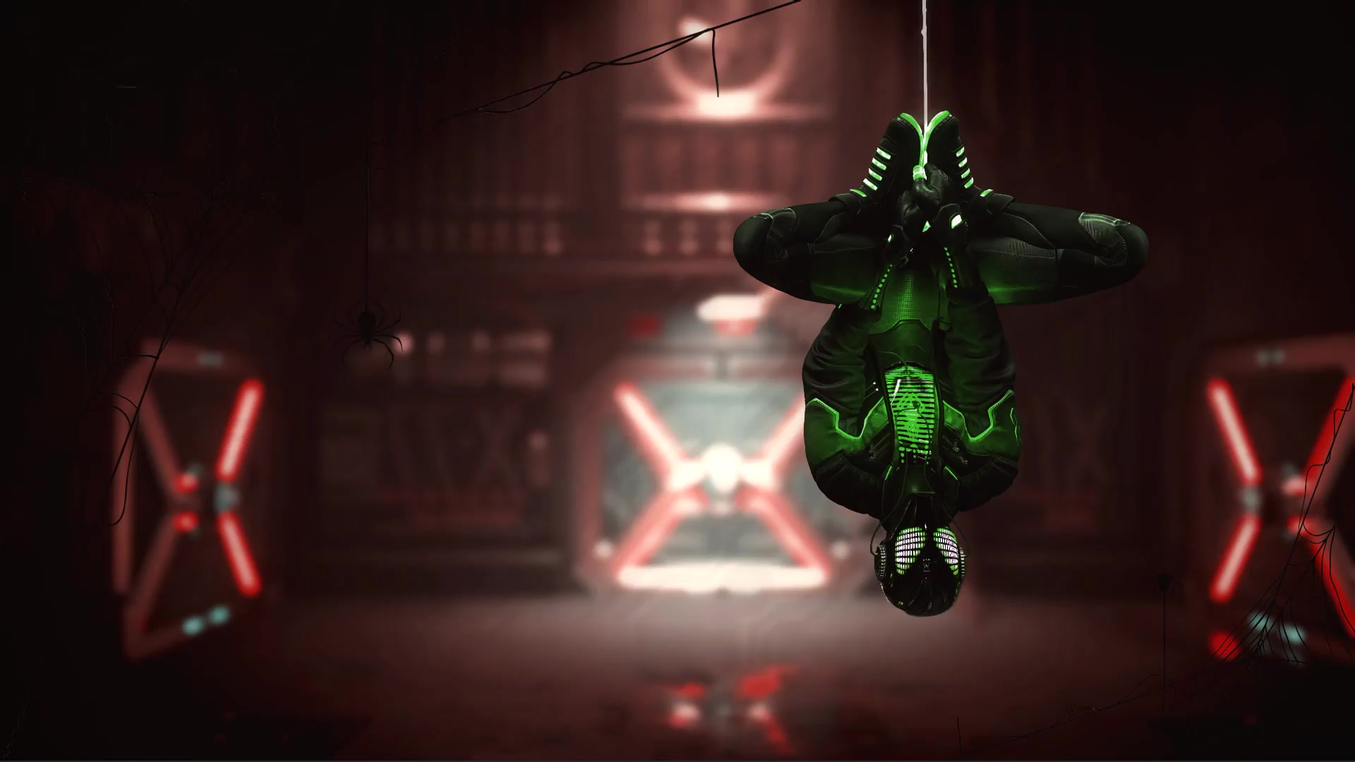 Spider Man Miles Morales RGB Live Wallpaper