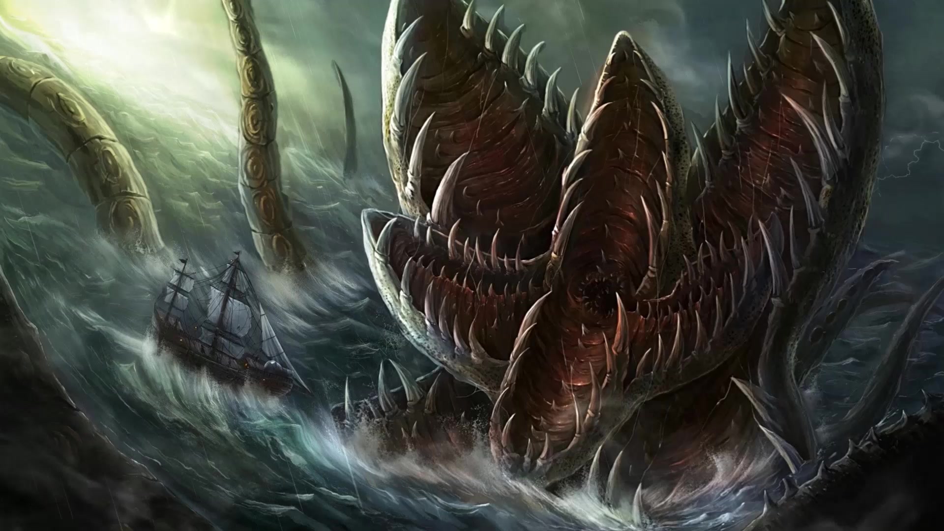 Sea Monster Live Wallpaper