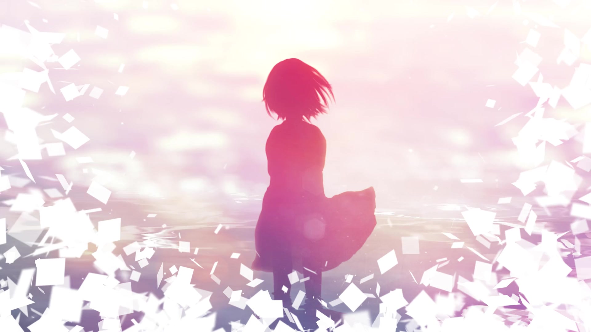 Missing You Girl Live Wallpaper