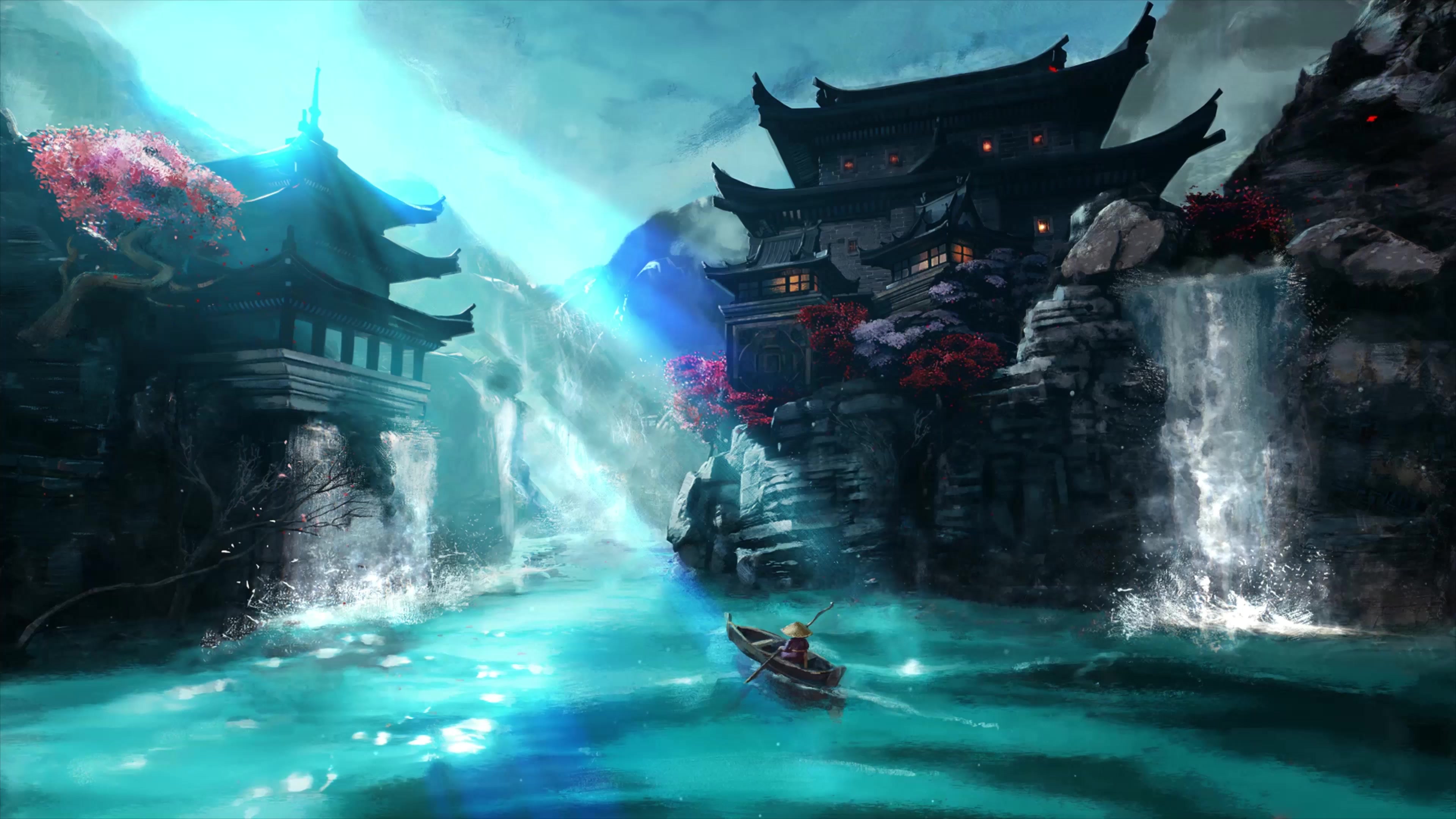 Sacred River 4K Live Wallpaper