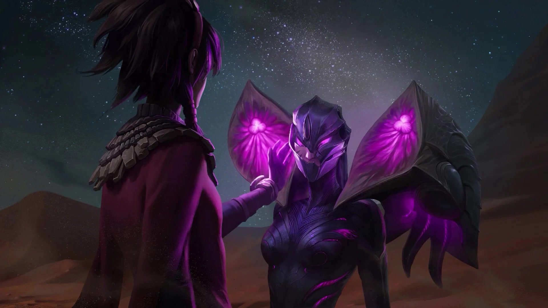 Taliyah and KaiSa Live Wallpaper