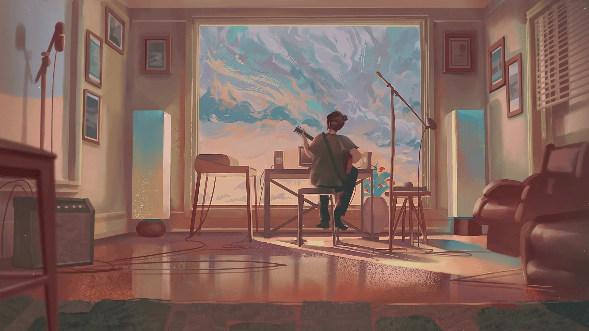 Lofi Studio Live Wallpaper