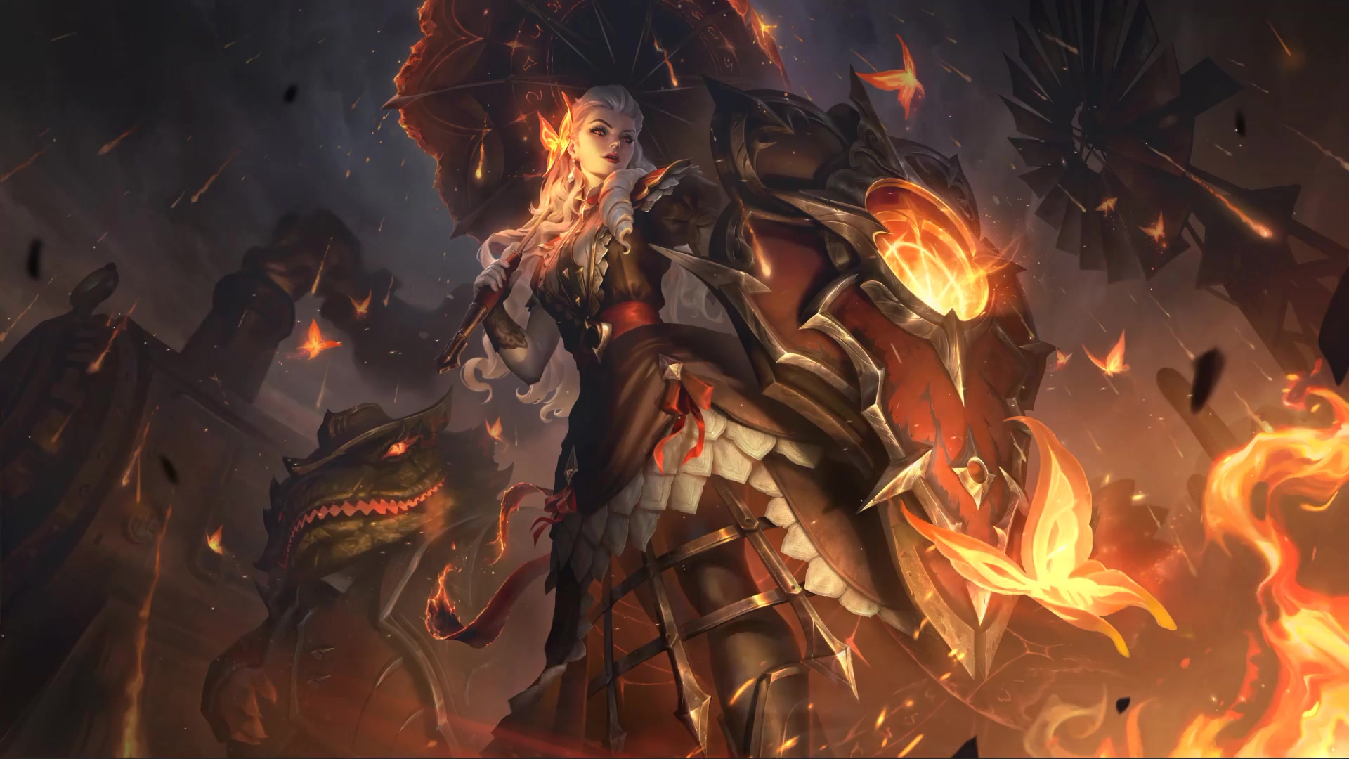 Mac and High Noon Leona And Tahm Kench League Of Legends Live Wallpaper