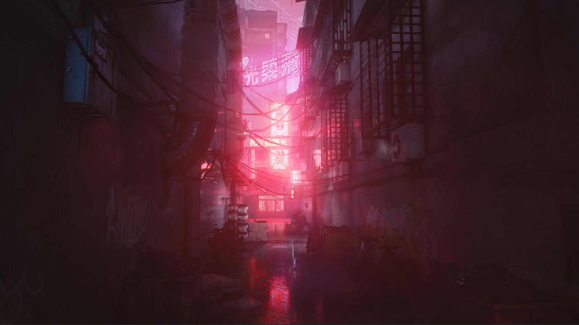 Hitman 3 Chongqing Street Live Wallpaper