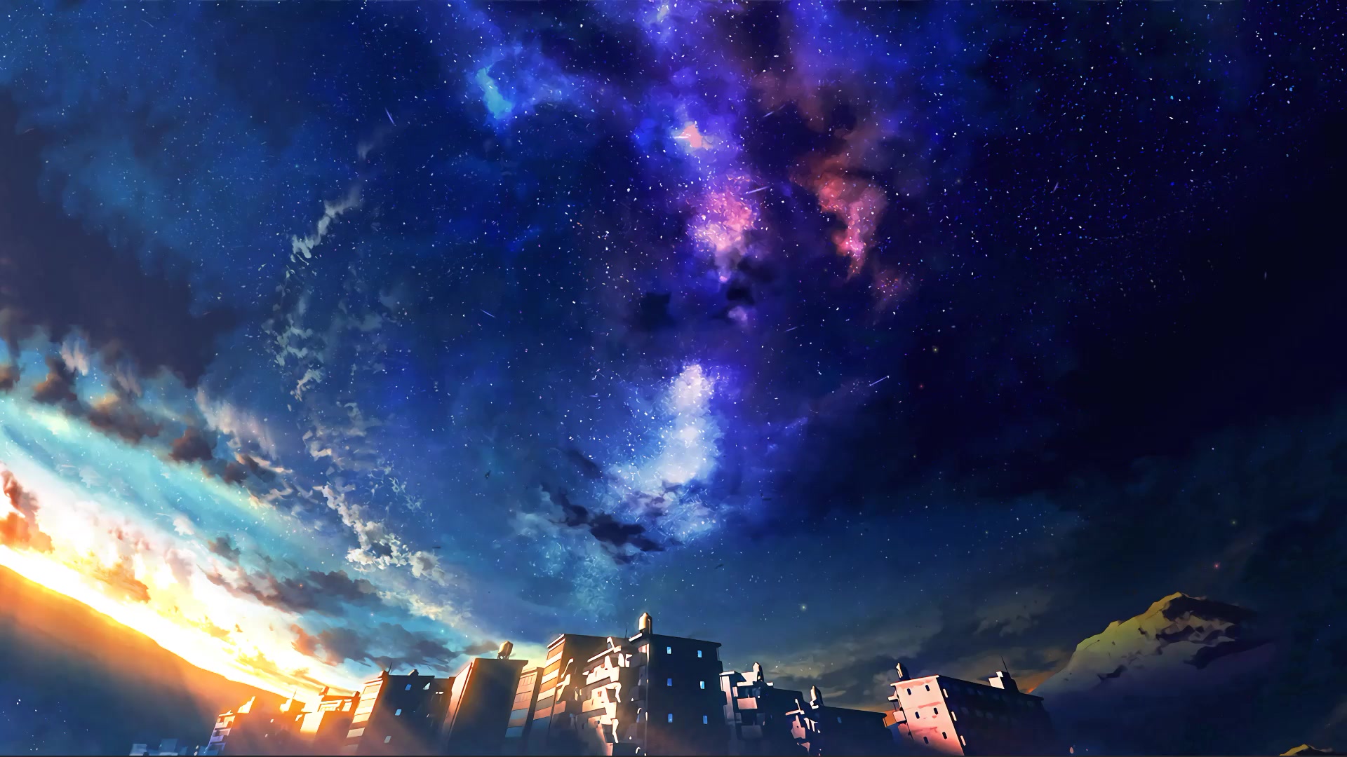 Look Up At The Sky Live Wallpaper