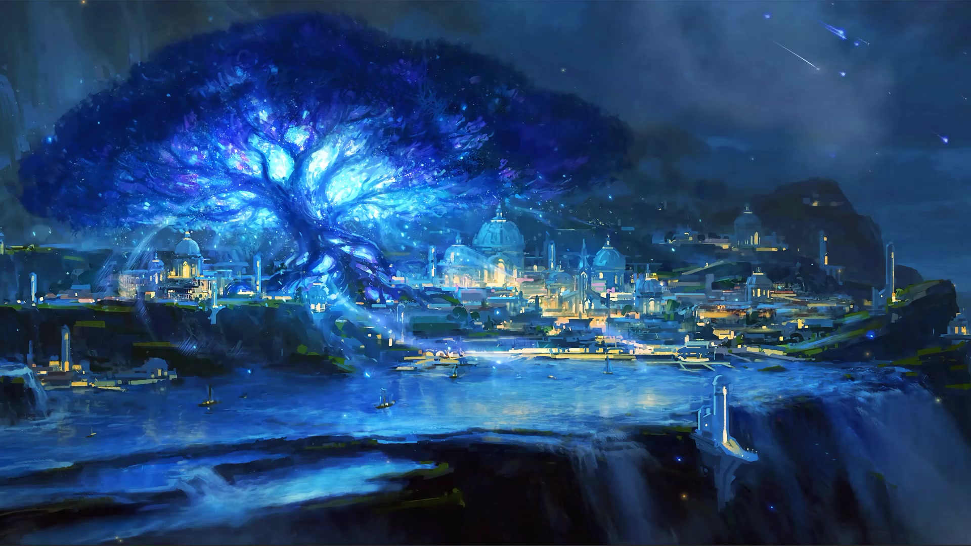 Broken Echo Of The God Tree Live Wallpaper