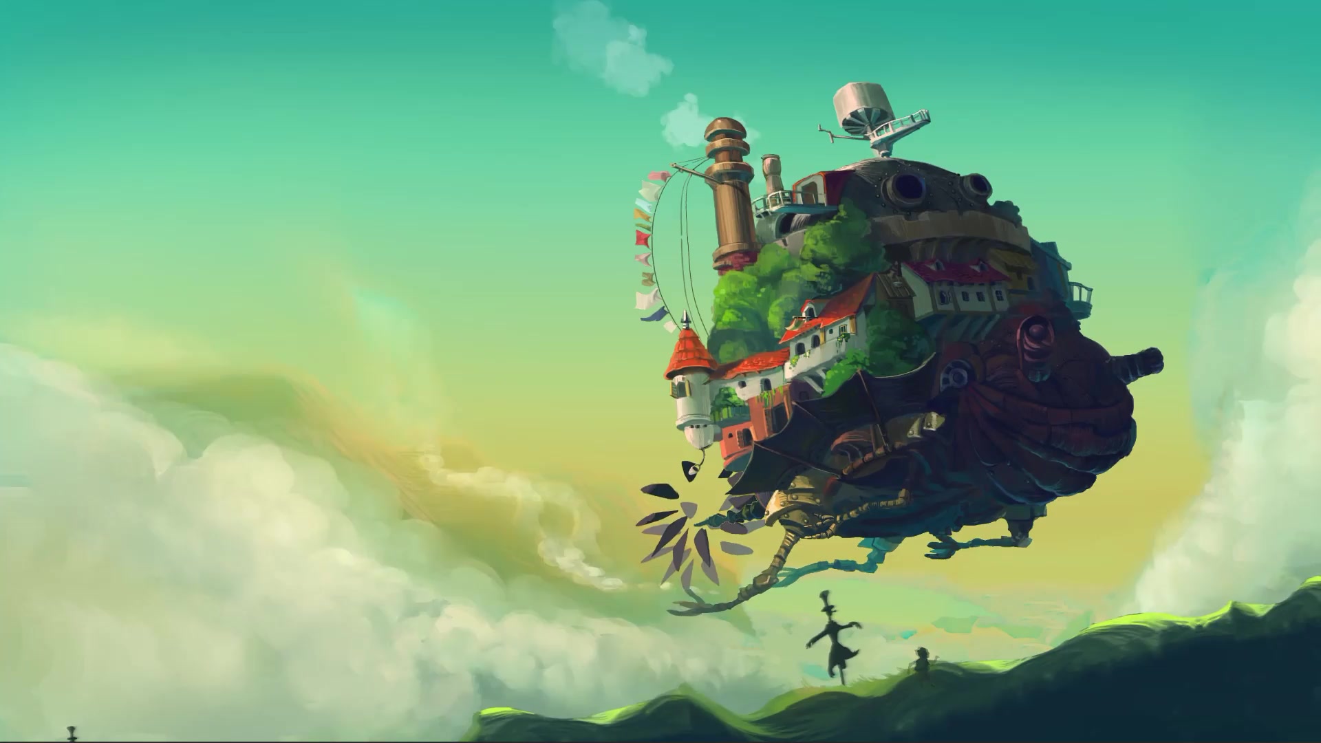 Howls Moving Castle Live Wallpaper