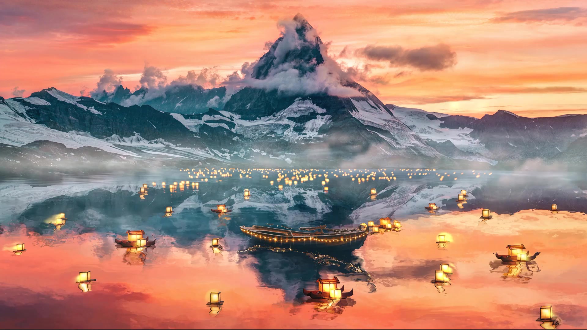 Into The Lights Live Wallpaper