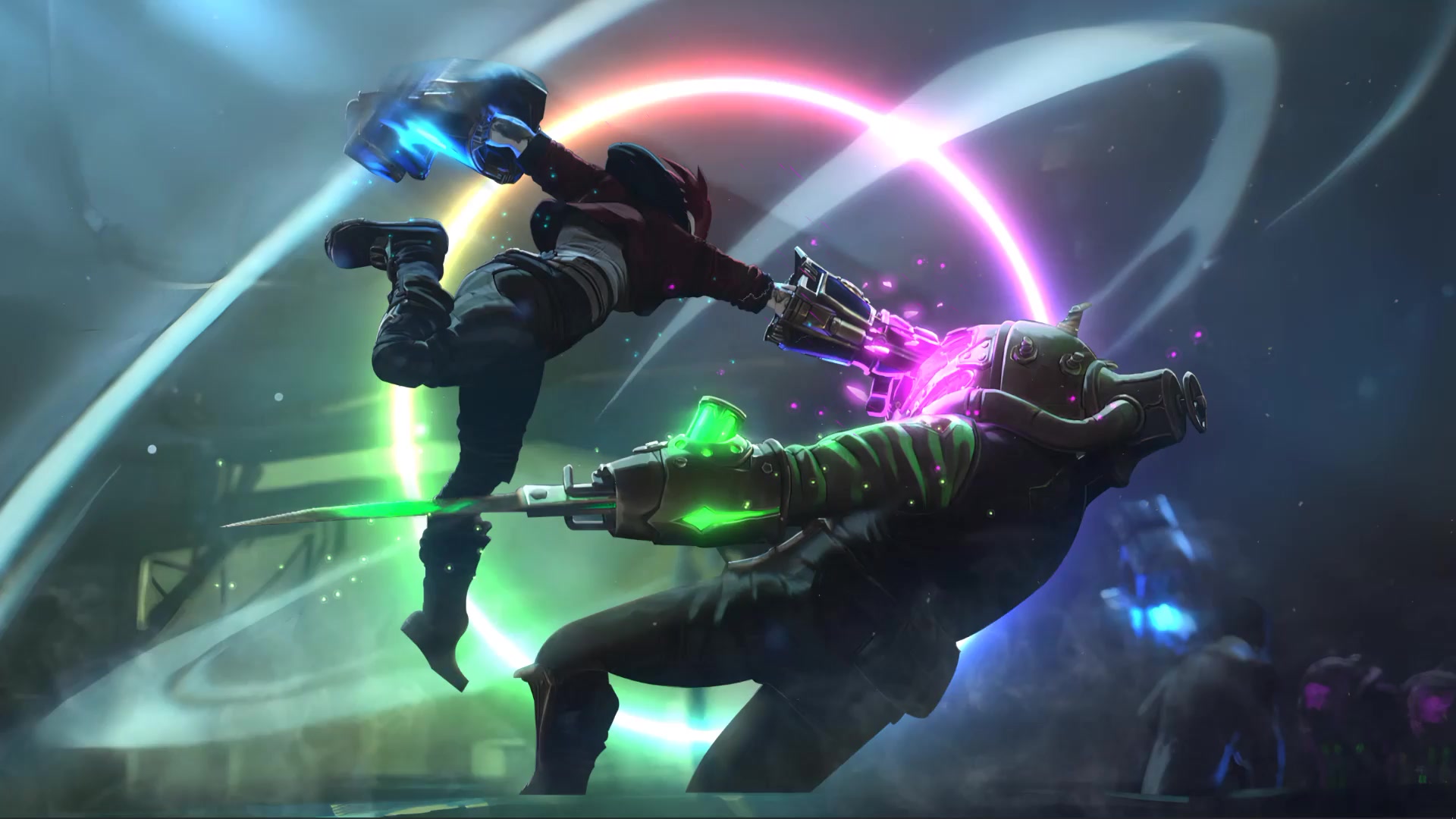 Arcane Vi League Of Legends Live Wallpaper