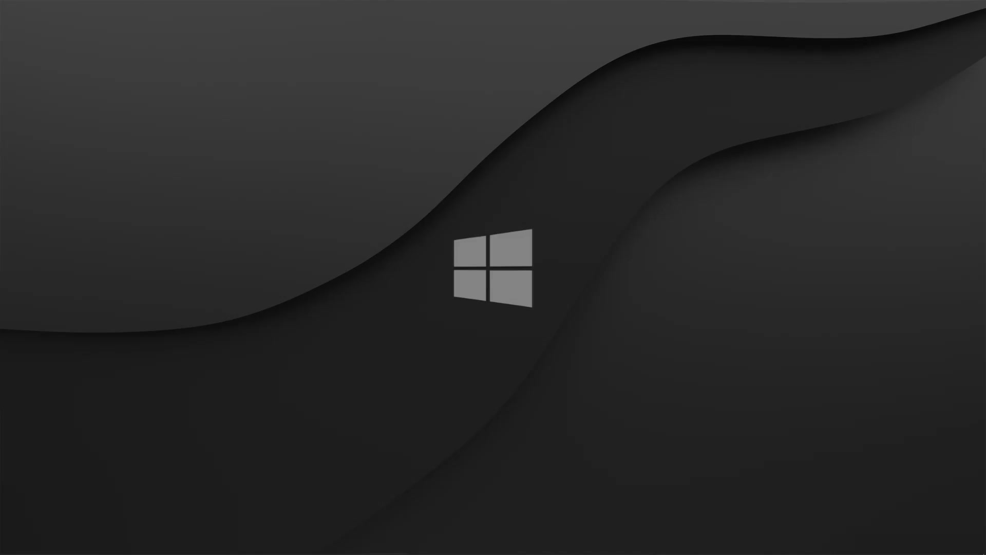 Black Windows Logo Live Wallpaper