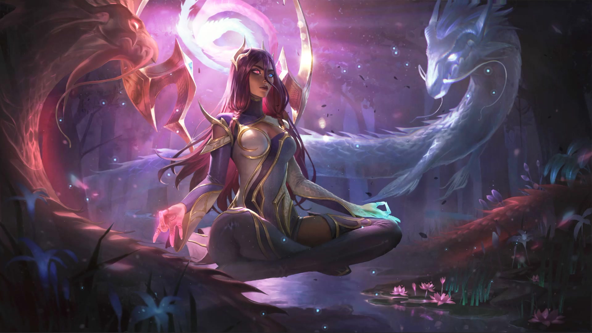 Dragonmancer Karma League of Legends Live Wallpaper